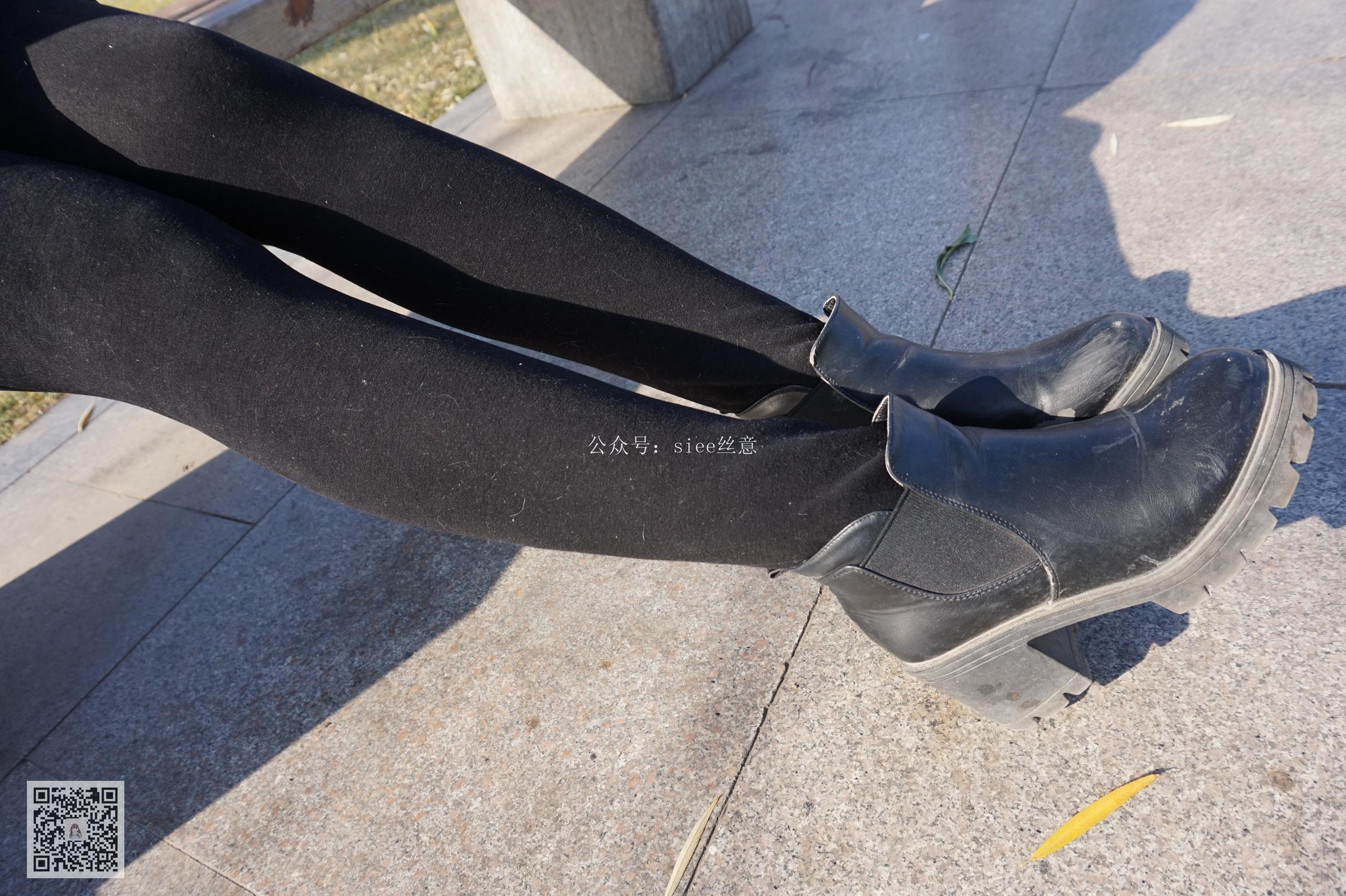 [丝意SIEE] 曦曦 黑丝内的肉丝  第24张