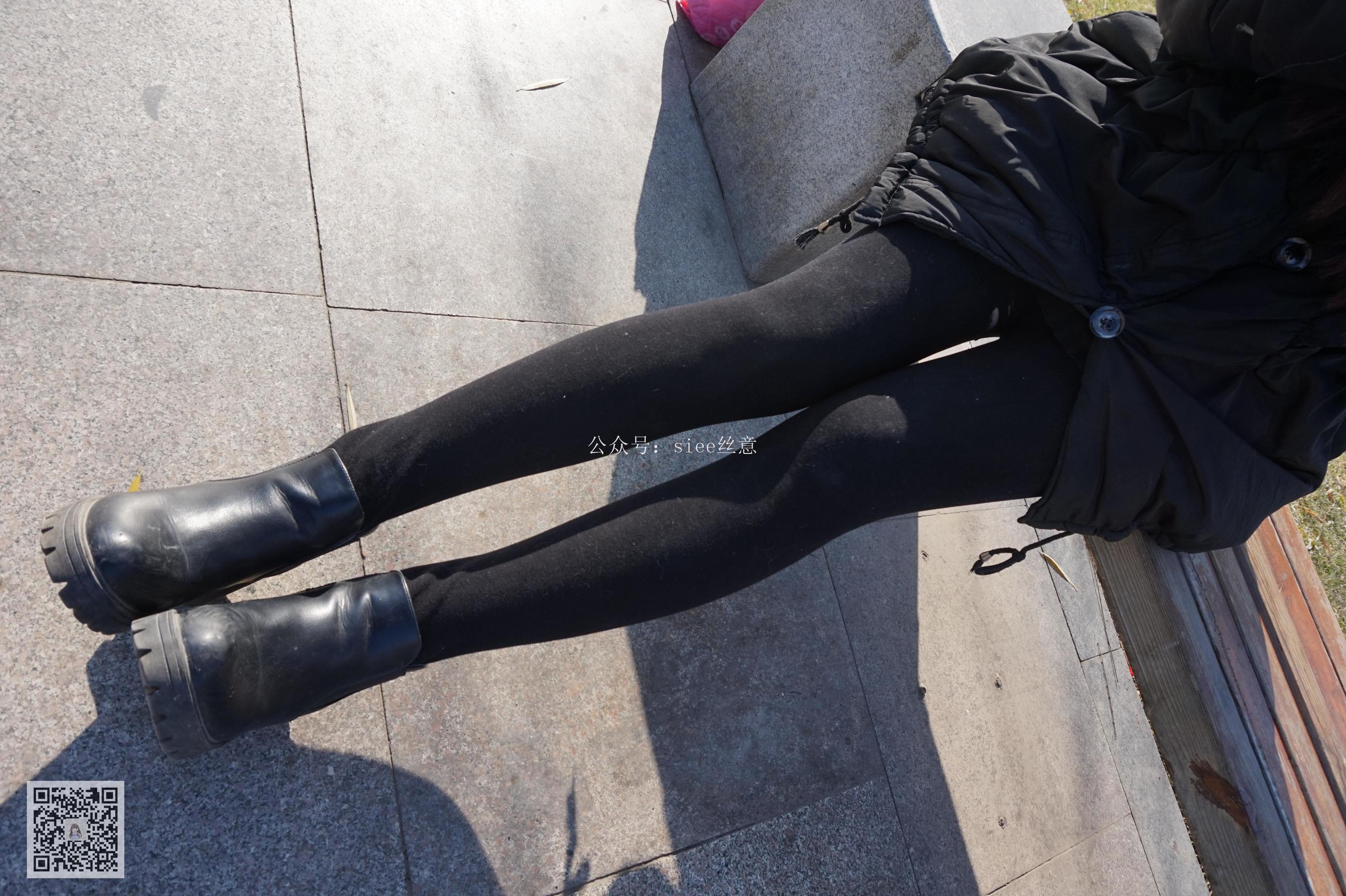 [丝意SIEE] 曦曦 黑丝内的肉丝  第21张