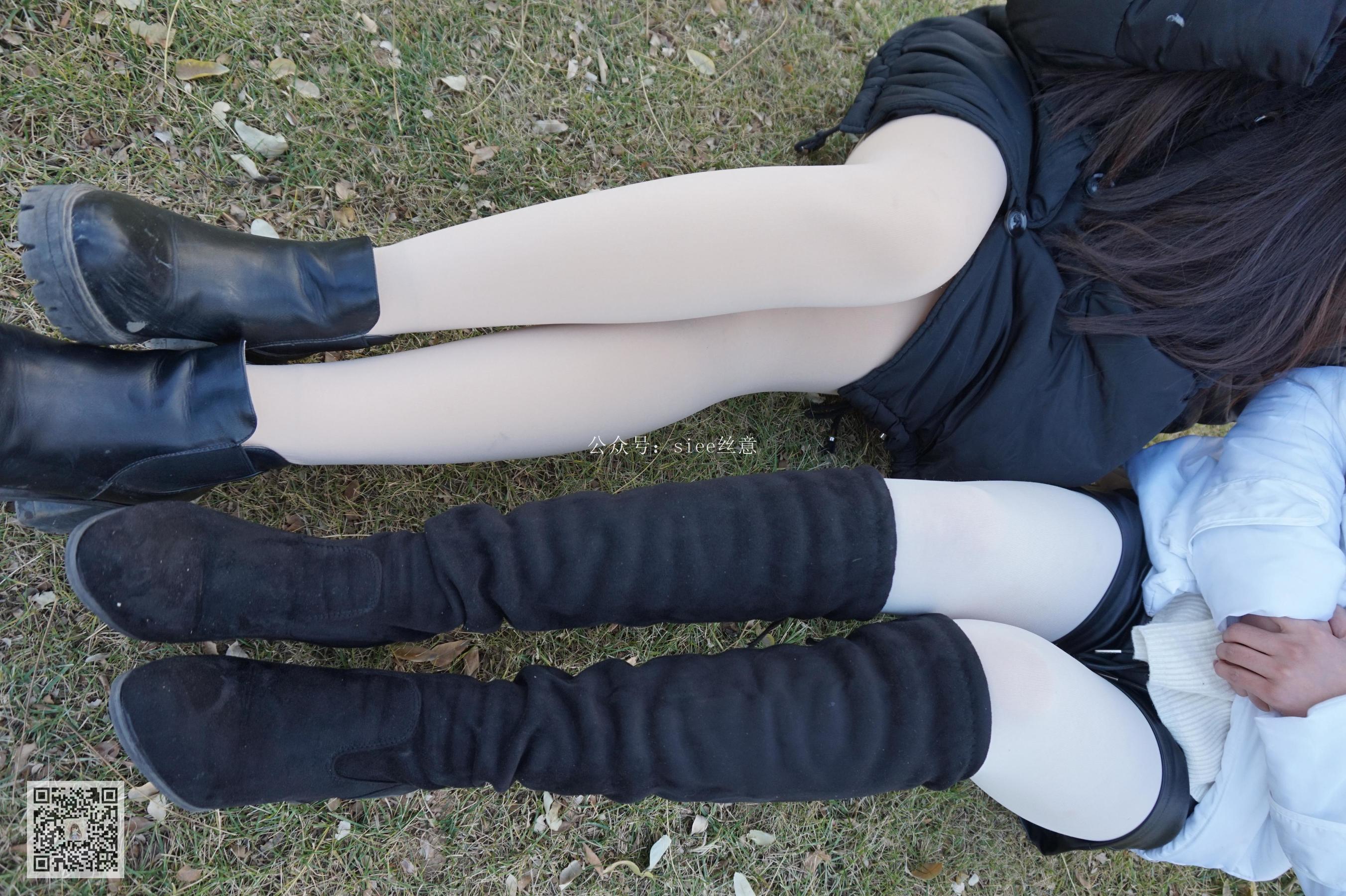 [丝意SIEE] 曦曦&思思 夕阳丝聊  第16张