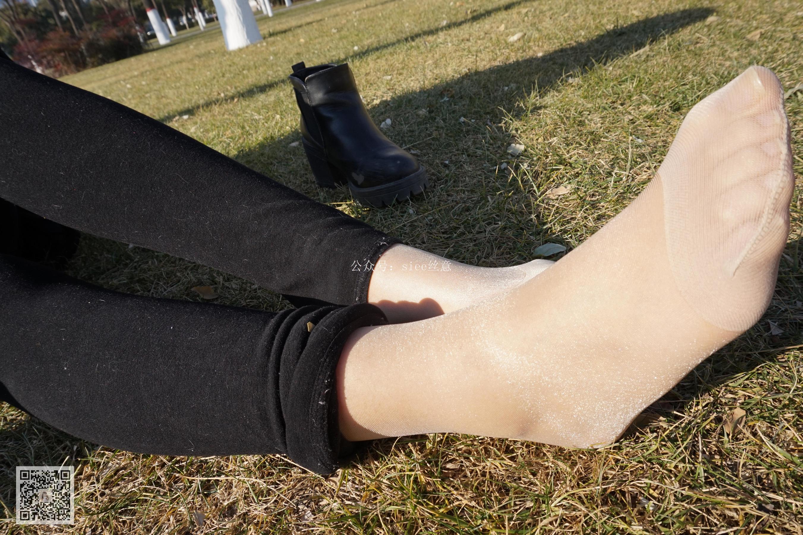 [丝意SIEE] 曦曦 黑丝内的肉丝  第19张