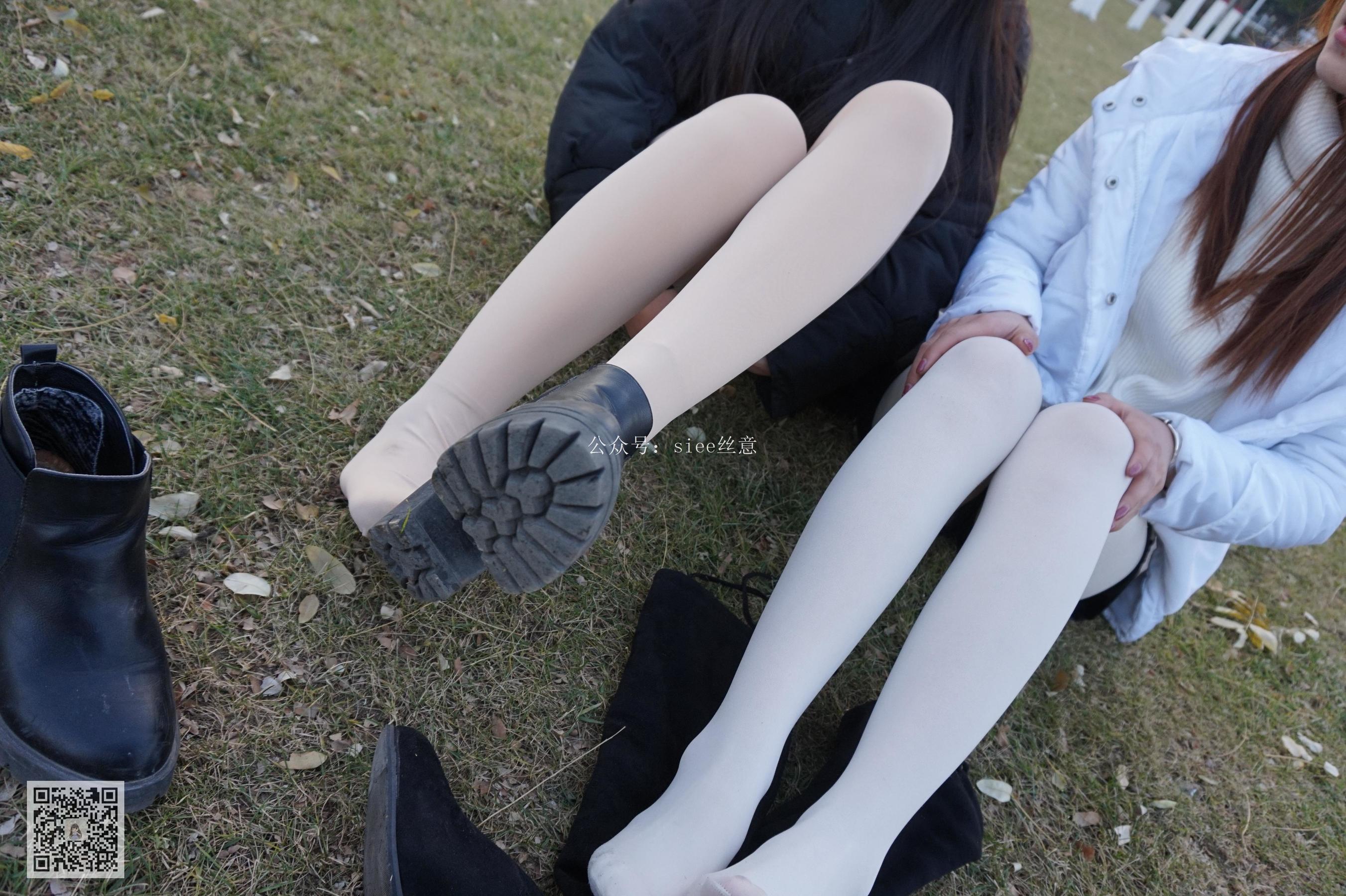 [丝意SIEE] 曦曦&思思 夕阳丝聊  第33张