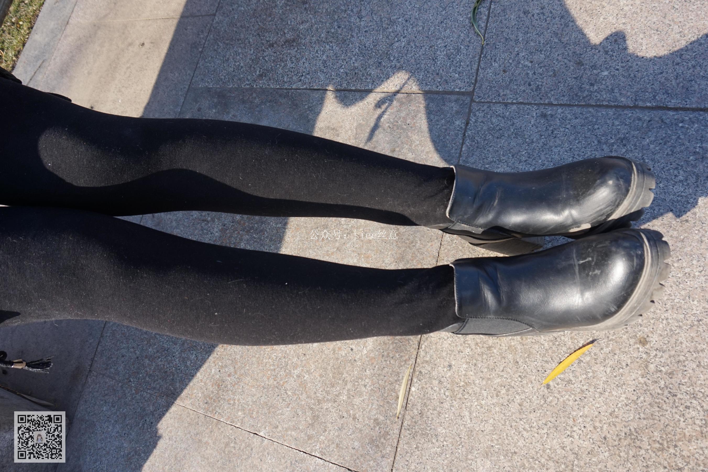 [丝意SIEE] 曦曦 黑丝内的肉丝  第23张