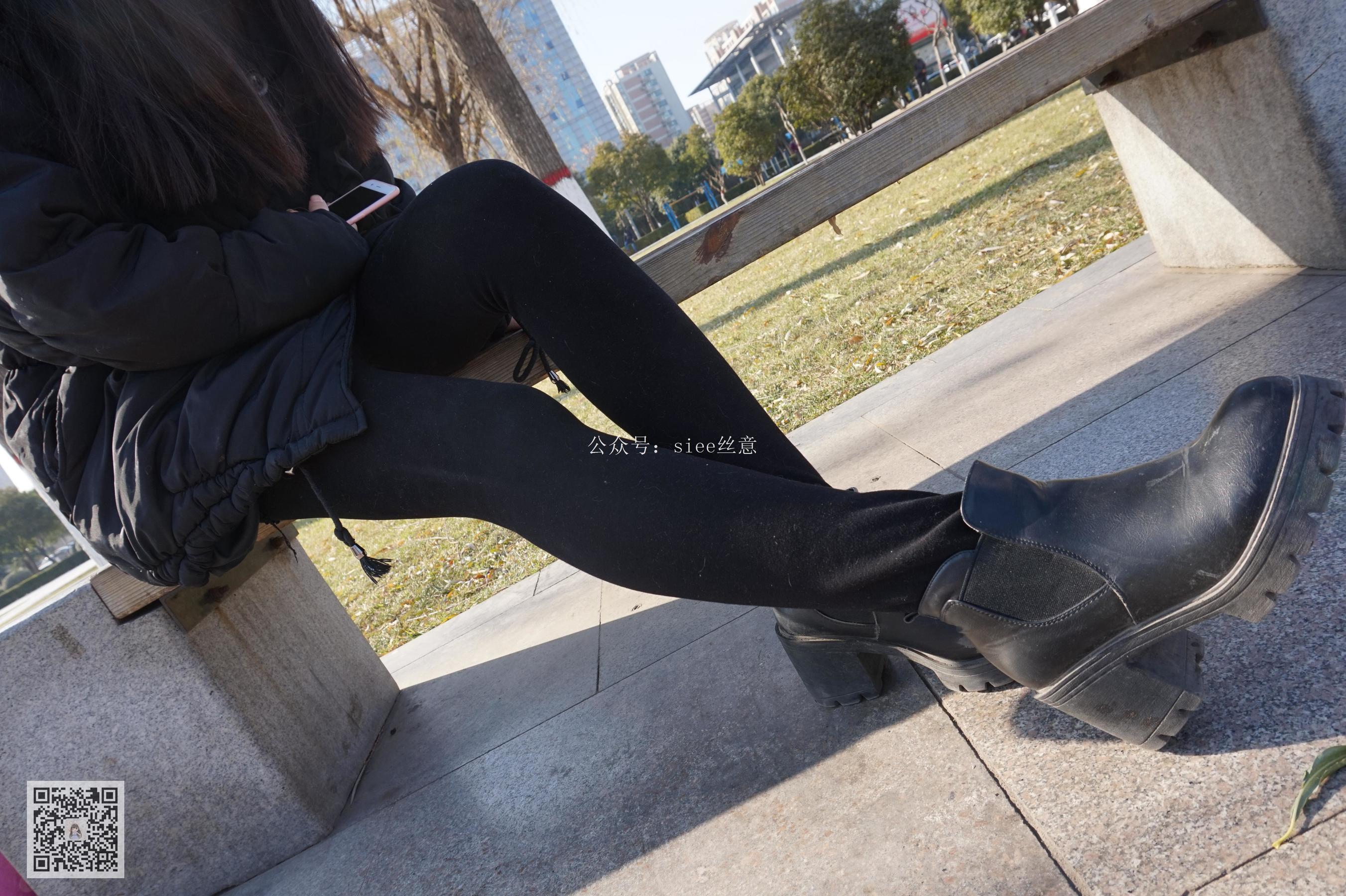 [丝意SIEE] 曦曦 黑丝内的肉丝  第7张