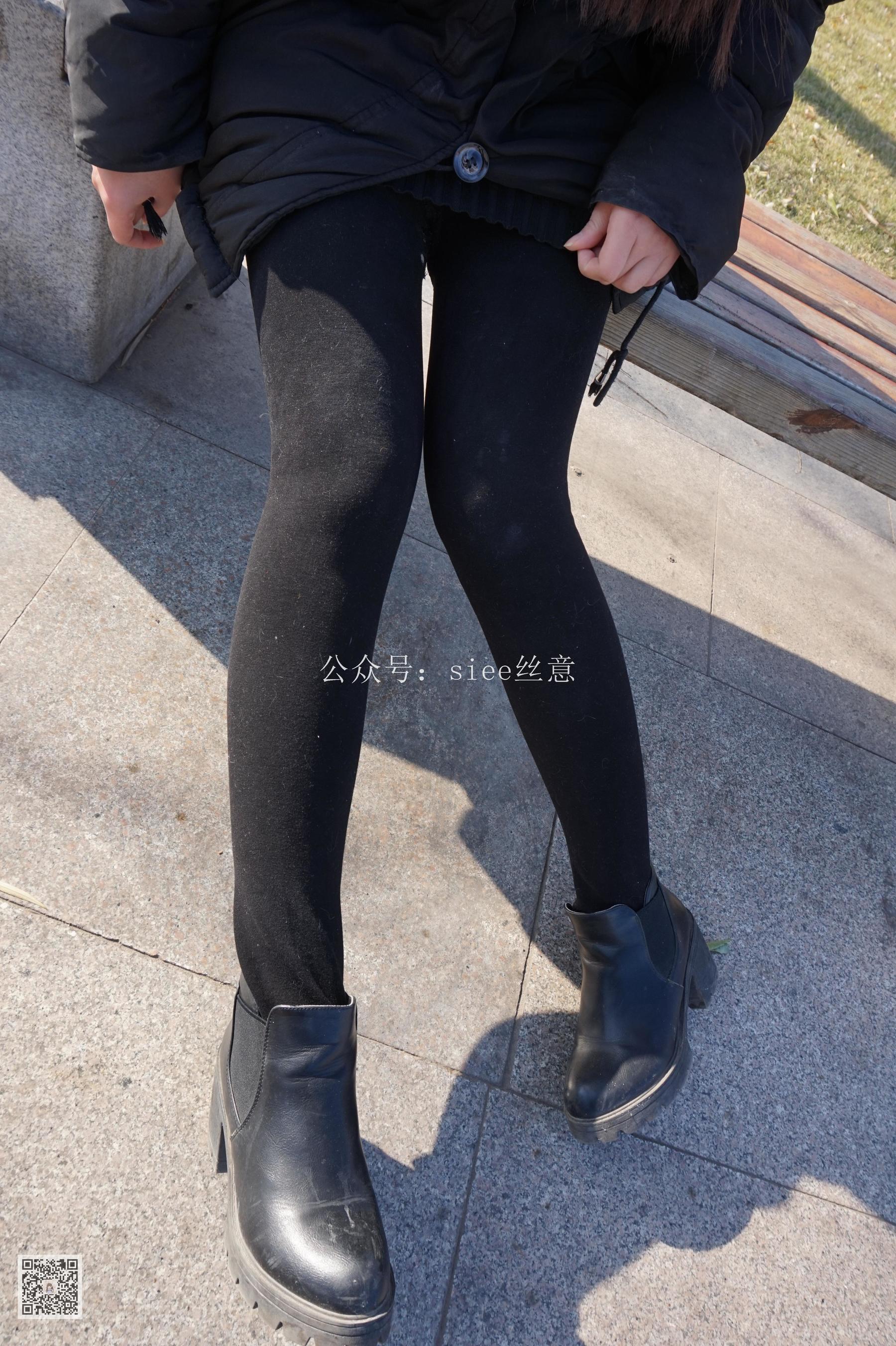 [丝意SIEE] 曦曦 黑丝内的肉丝  第10张