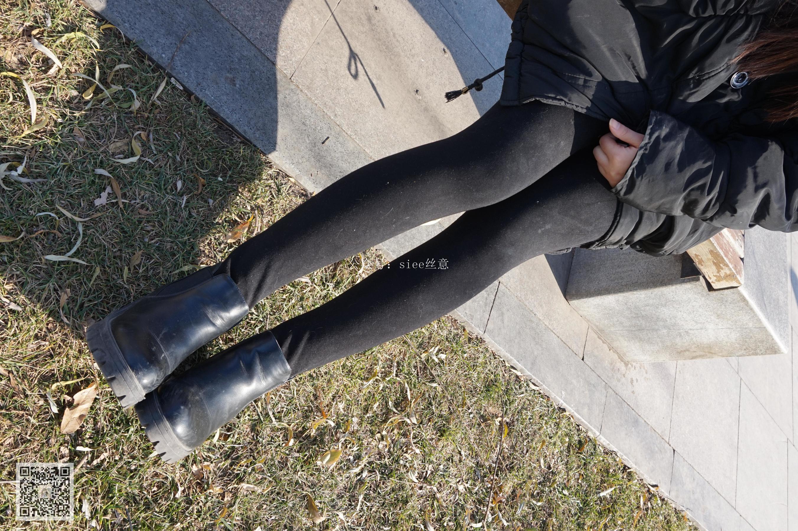 [丝意SIEE] 曦曦 黑丝内的肉丝  第37张