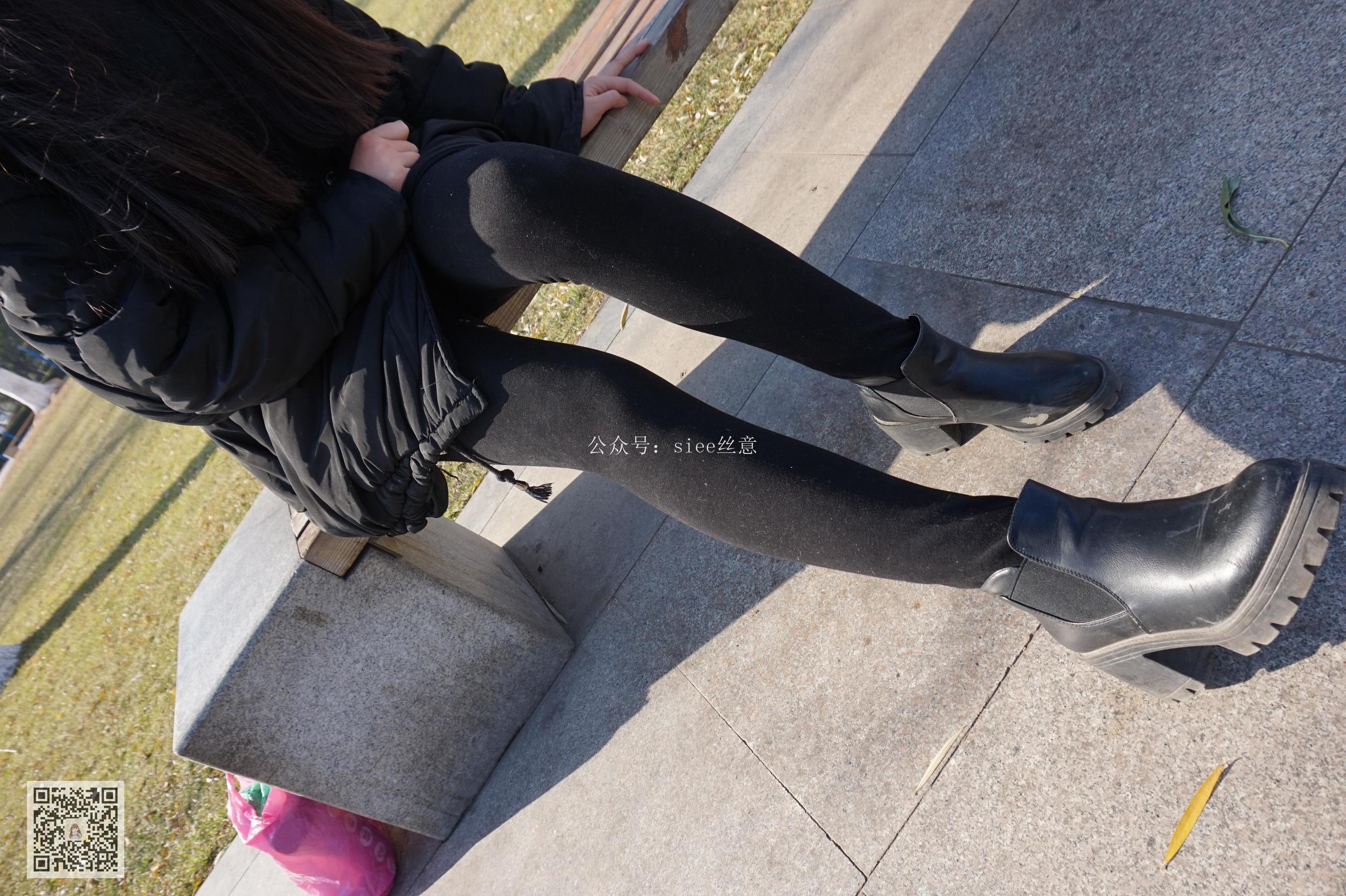 [丝意SIEE] 曦曦 黑丝内的肉丝  第5张