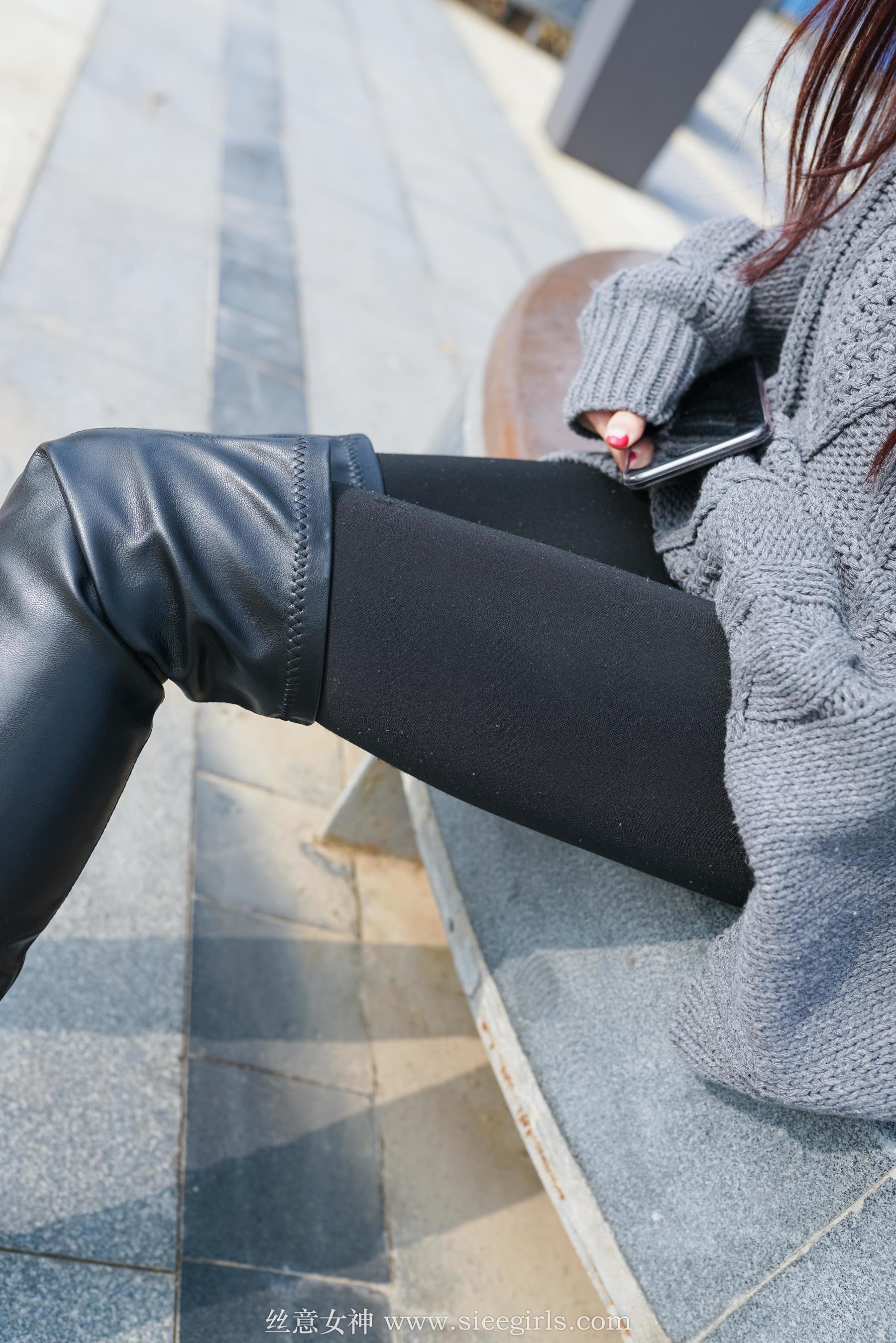 [丝意SIEE] 芊芊 秋意未尽，冬又望想  第8张