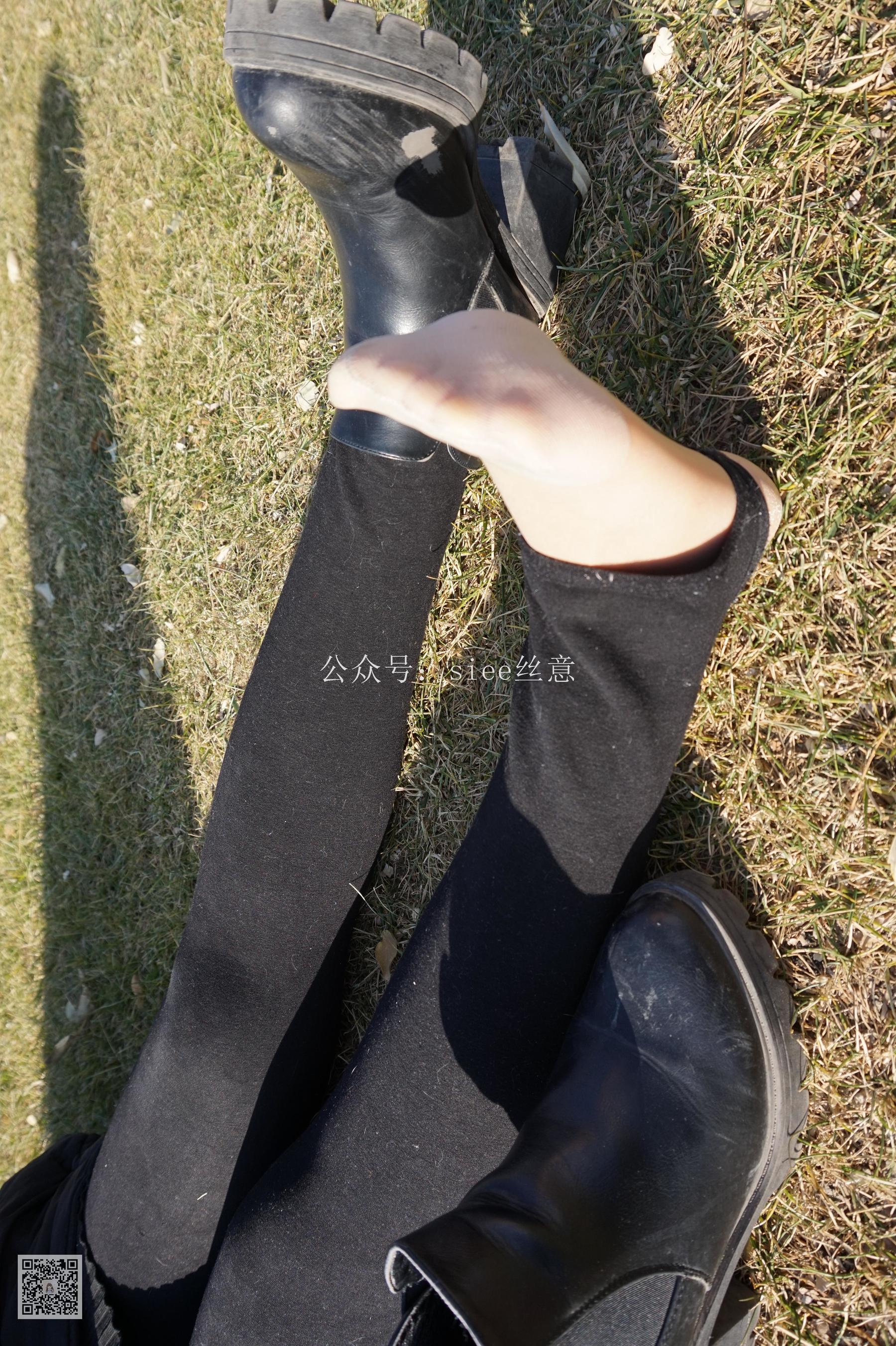 [丝意SIEE] 曦曦 黑丝内的肉丝  第12张