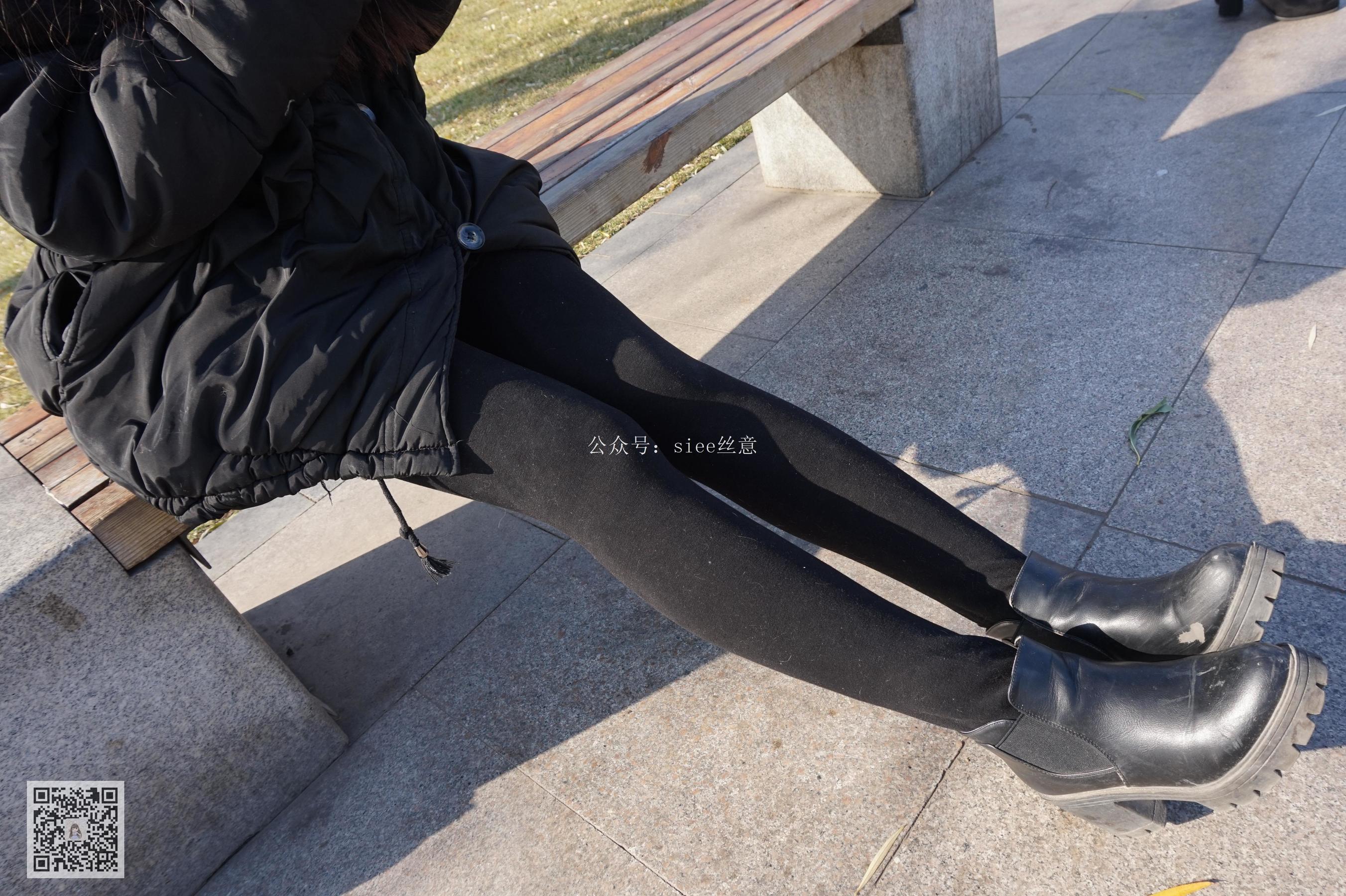 [丝意SIEE] 曦曦 黑丝内的肉丝  第22张