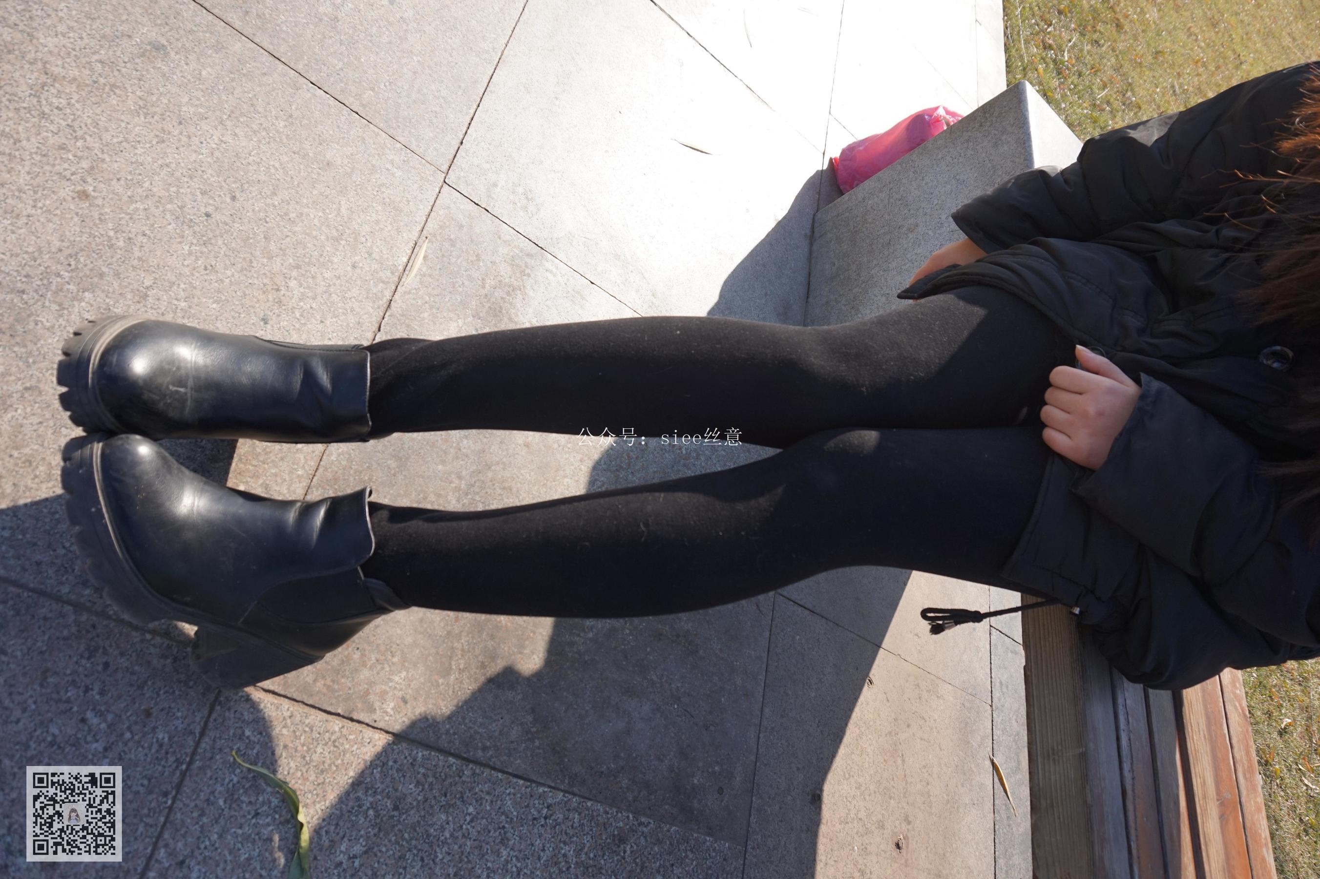 [丝意SIEE] 曦曦 黑丝内的肉丝  第9张