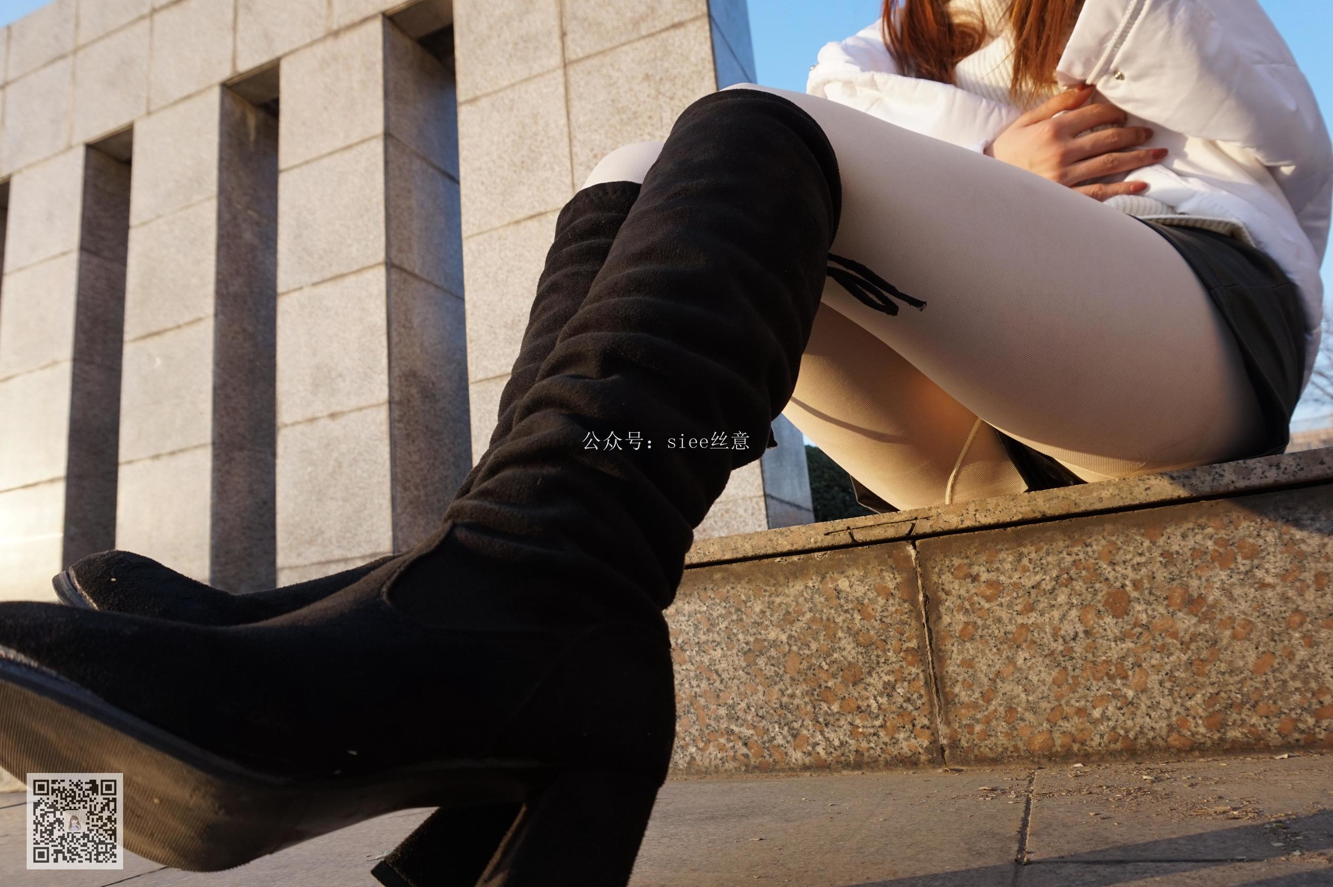 [丝意SIEE] 思思 白丝加长筒靴  第8张