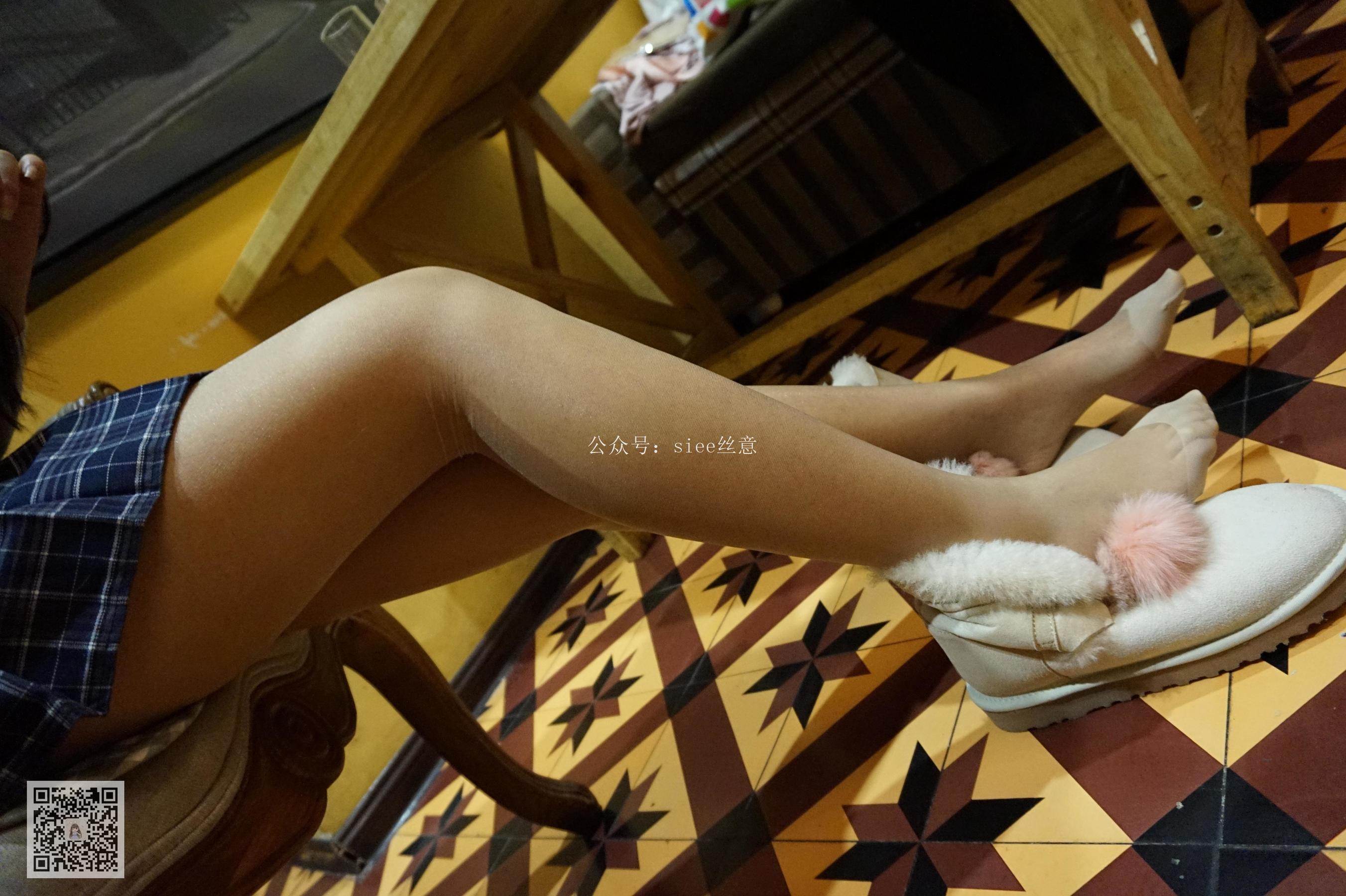 [丝意SIEE] 曦曦 肉丝与雪地鞋的情缘  第17张