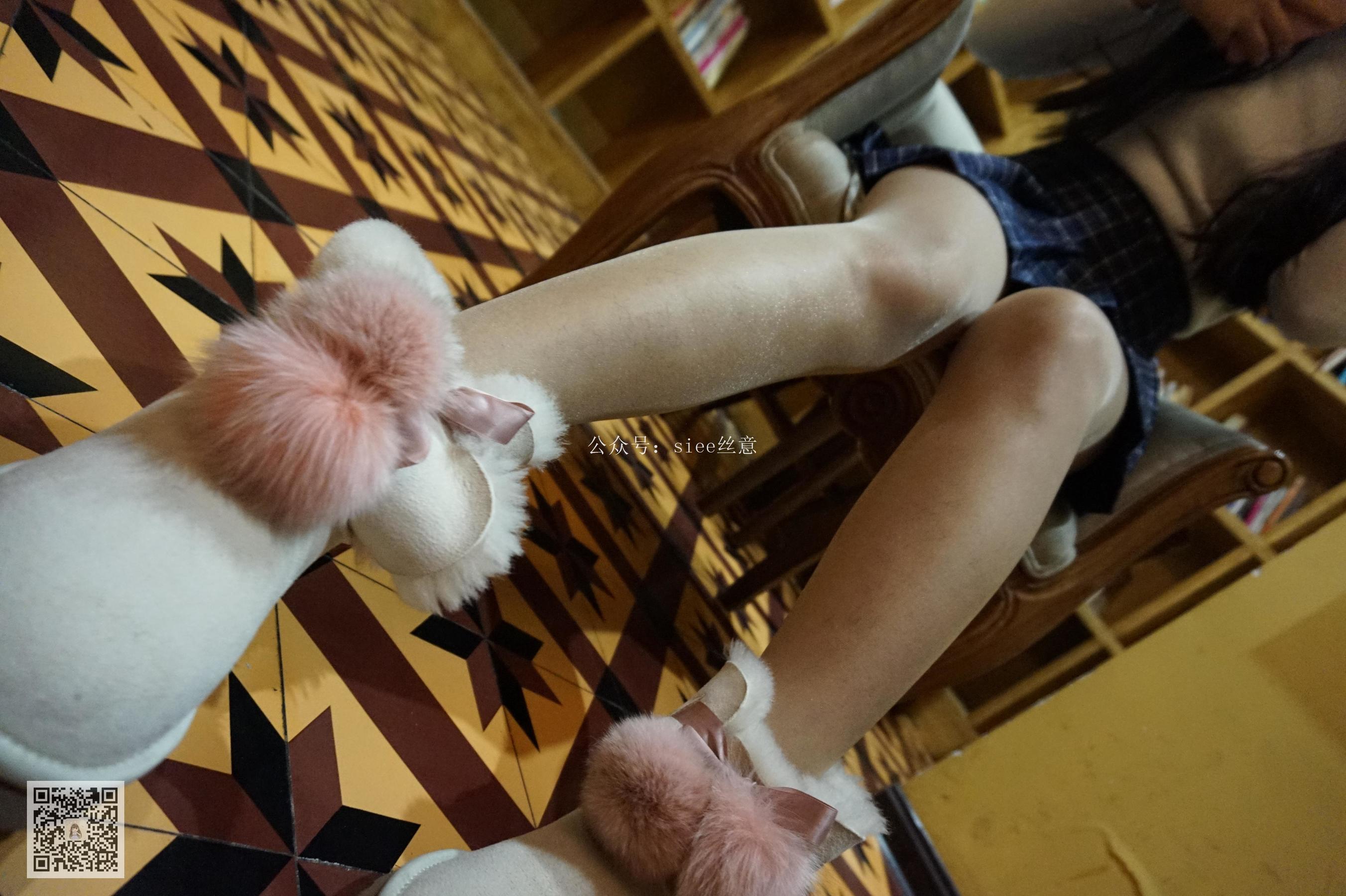 [丝意SIEE] 曦曦 肉丝与雪地鞋的情缘  第4张