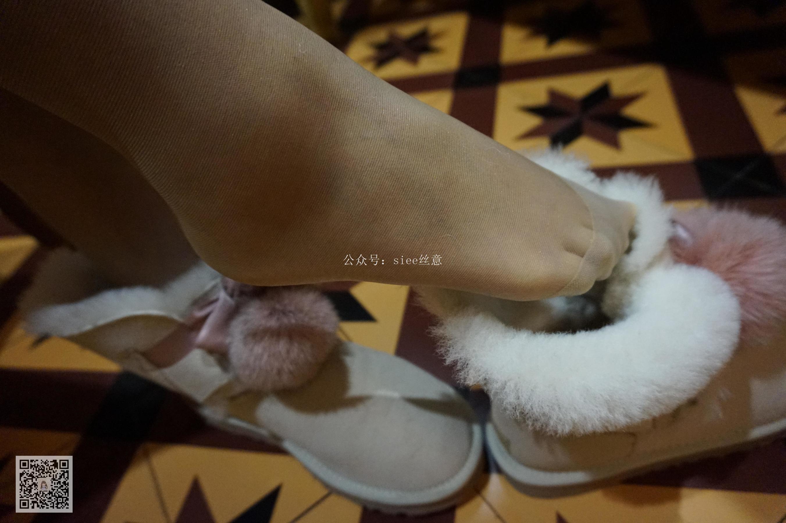 [丝意SIEE] 曦曦 肉丝与雪地鞋的情缘  第9张