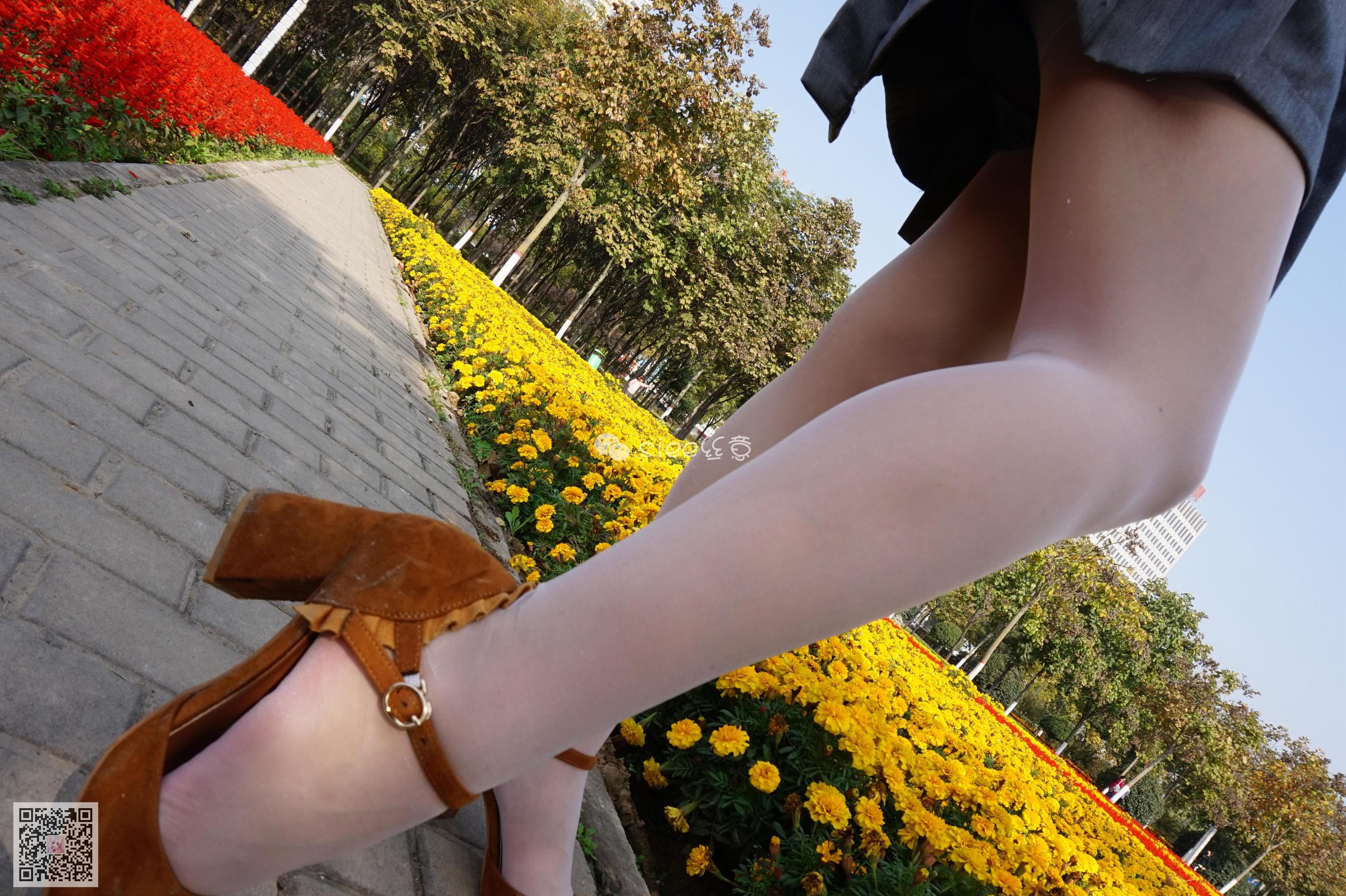 [丝意SIEE] 鱼鱼 花丛中的肉丝  第37张