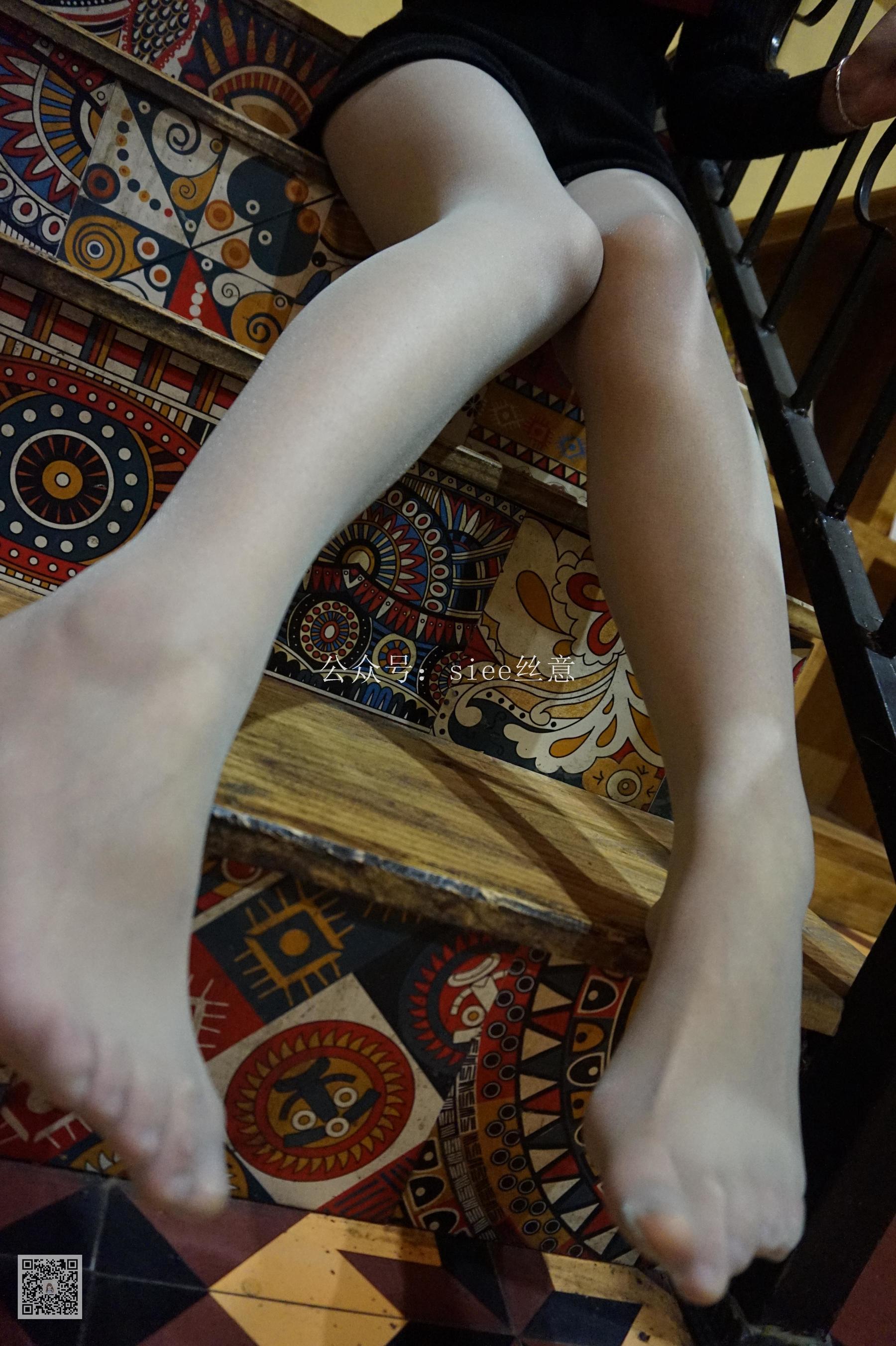 [丝意SIEE] 琦琦 浅绿色丝袜，别有韵味  第87张