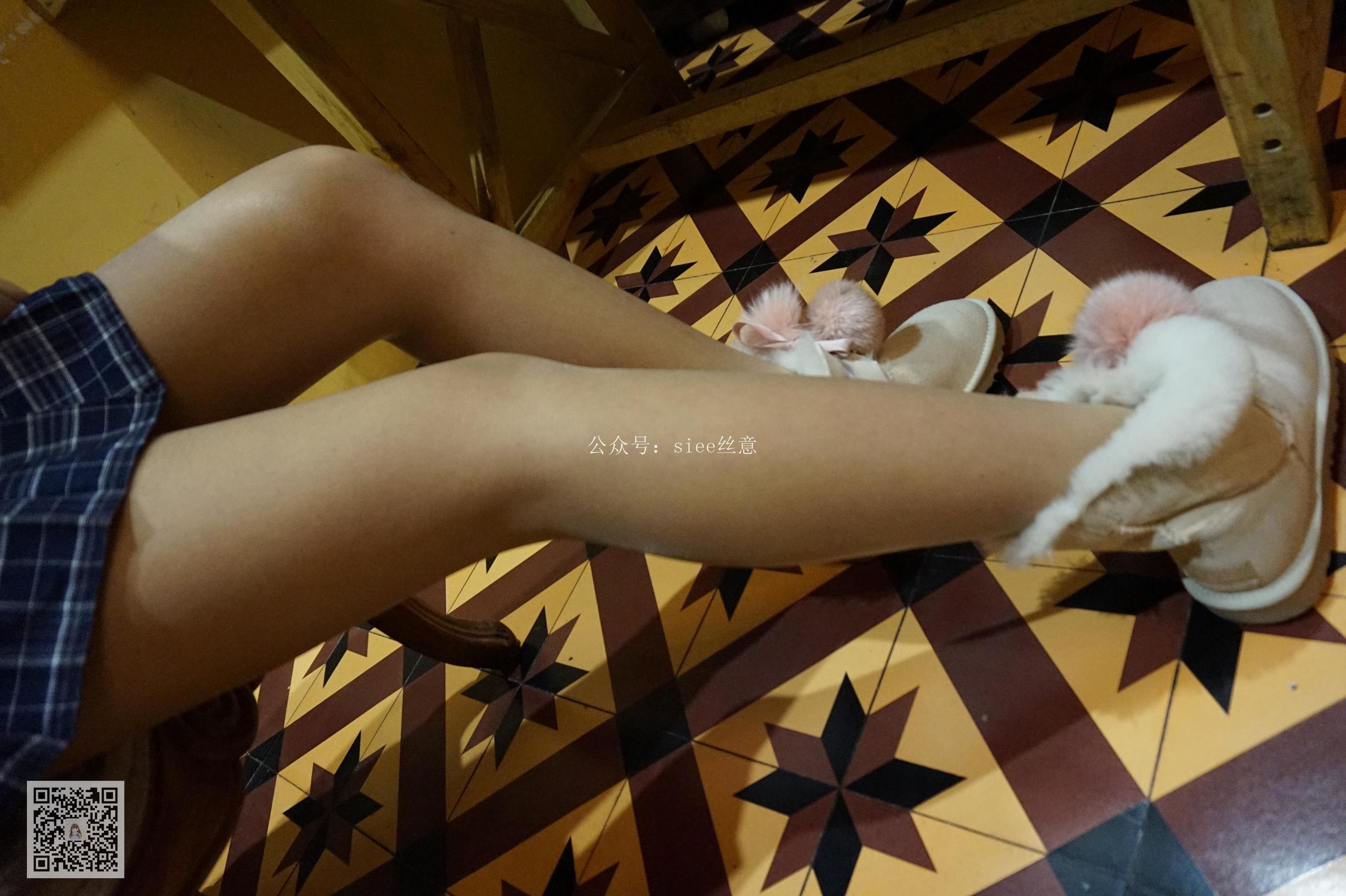 [丝意SIEE] 曦曦 肉丝与雪地鞋的情缘  第6张