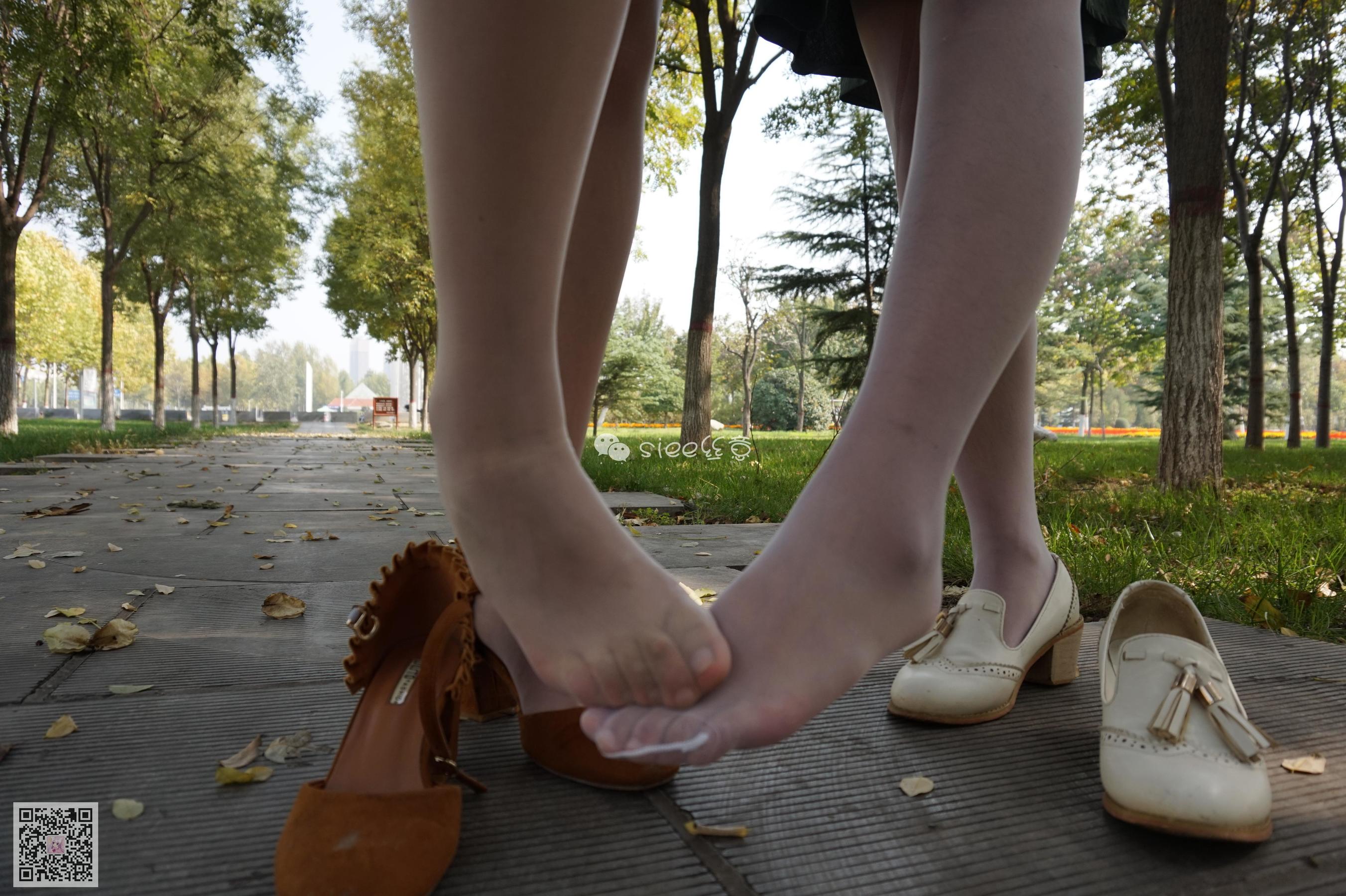 [丝意SIEE] 鱼鱼&茹茹 公园小路  第17张