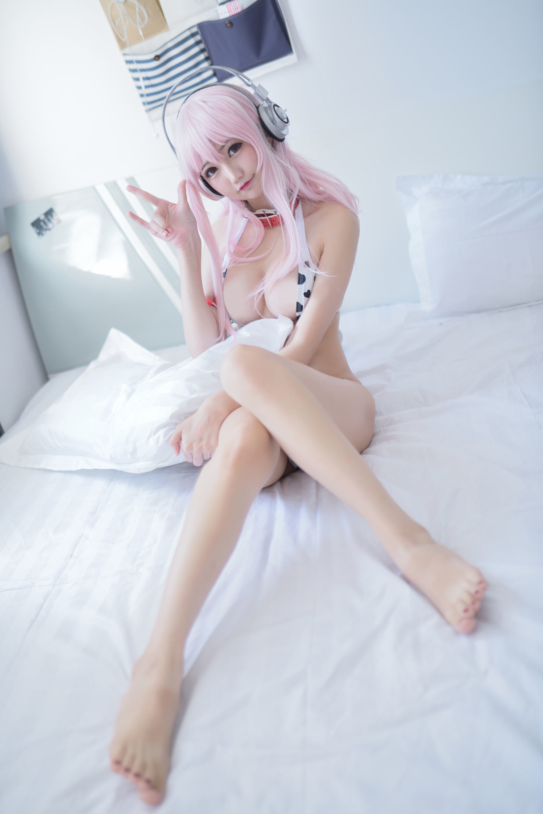 [萝莉COS] NAGISA魔物喵 Super Sonico 索尼子  第4张