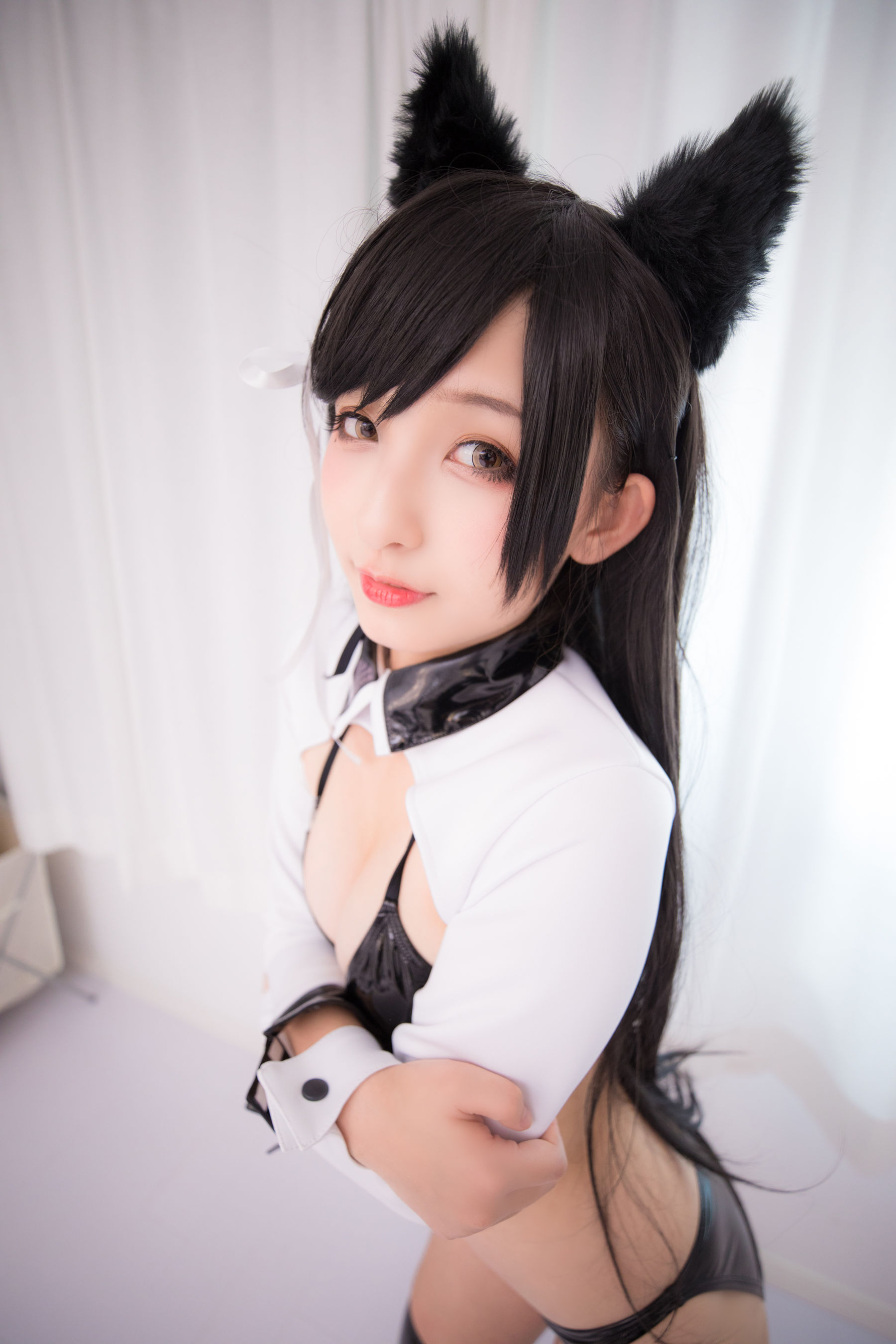 [萝莉COS] 神楽板真冬 ATAGO-LATEX VER (胶袜)  第32张