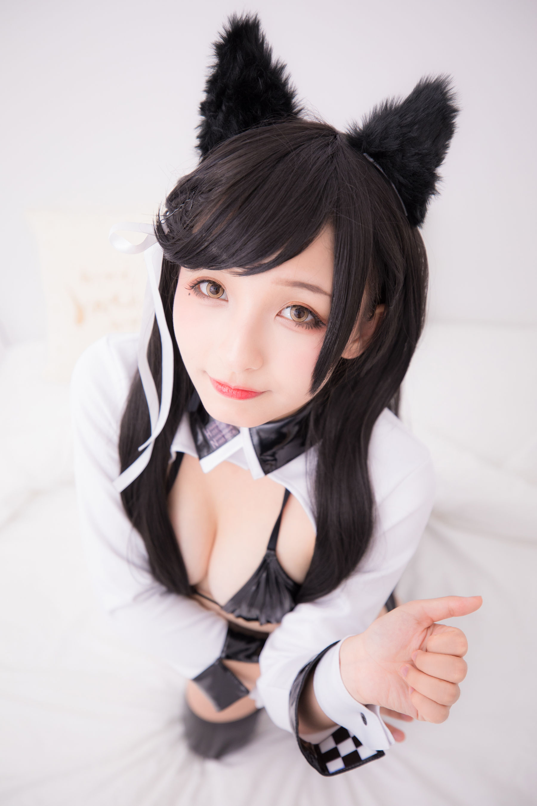 [萝莉COS] 神楽板真冬 ATAGO-LATEX VER (胶袜)  第22张