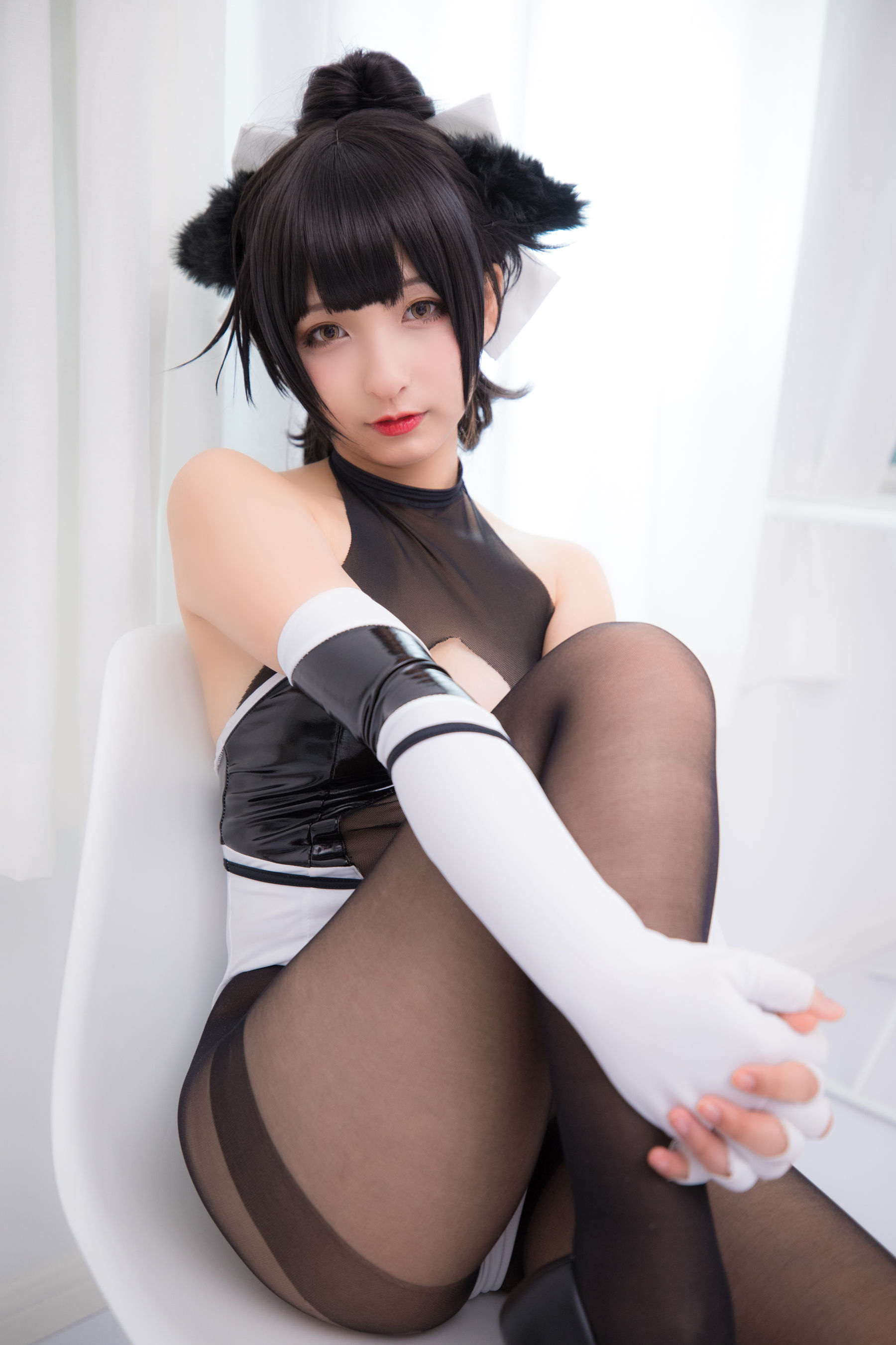 [萝莉COS] 神楽板真冬 TAKAO-TIGHTS VER (黑丝)  第35张