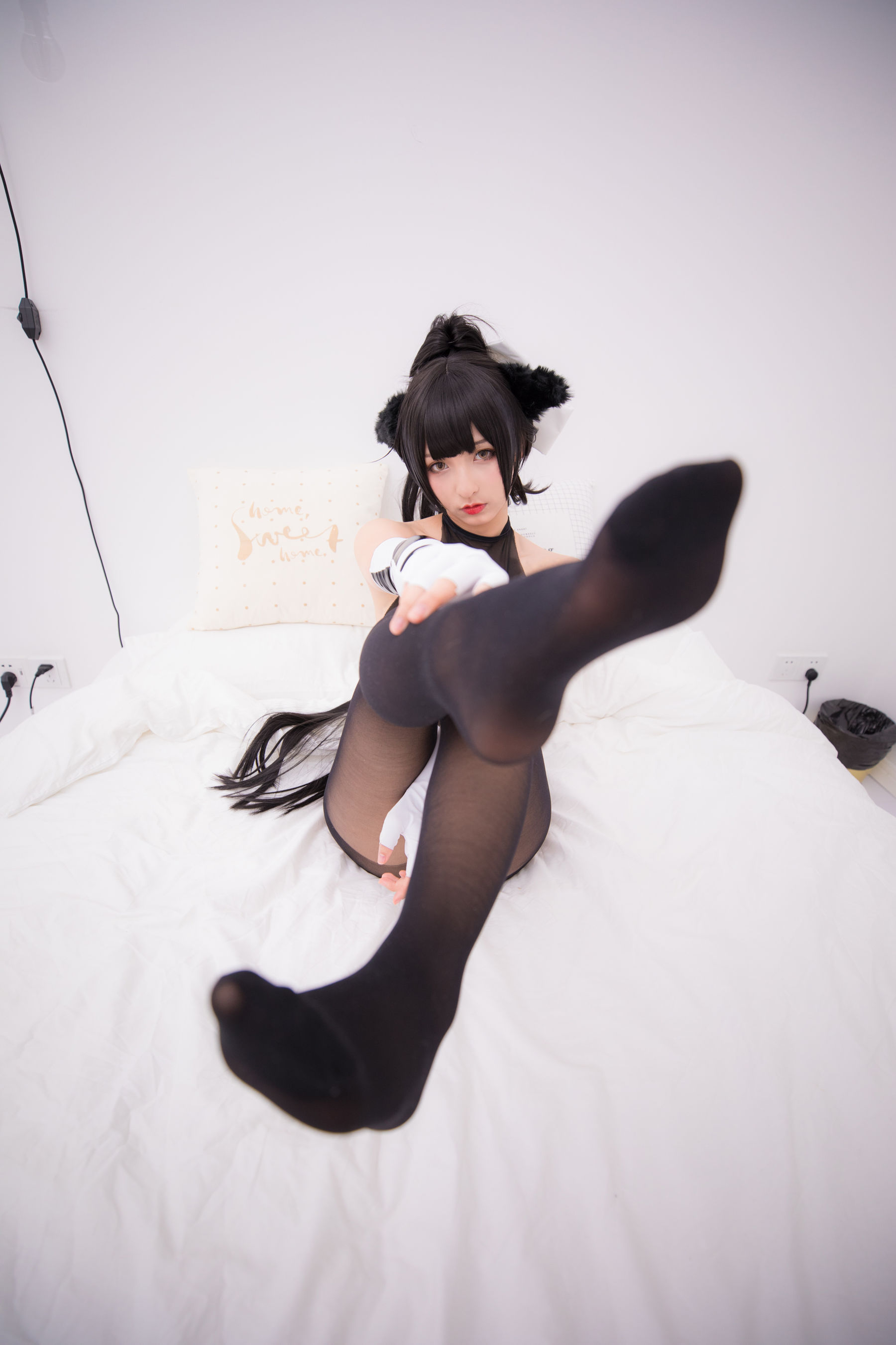 [萝莉COS] 神楽板真冬 TAKAO-TIGHTS VER (黑丝)  第106张