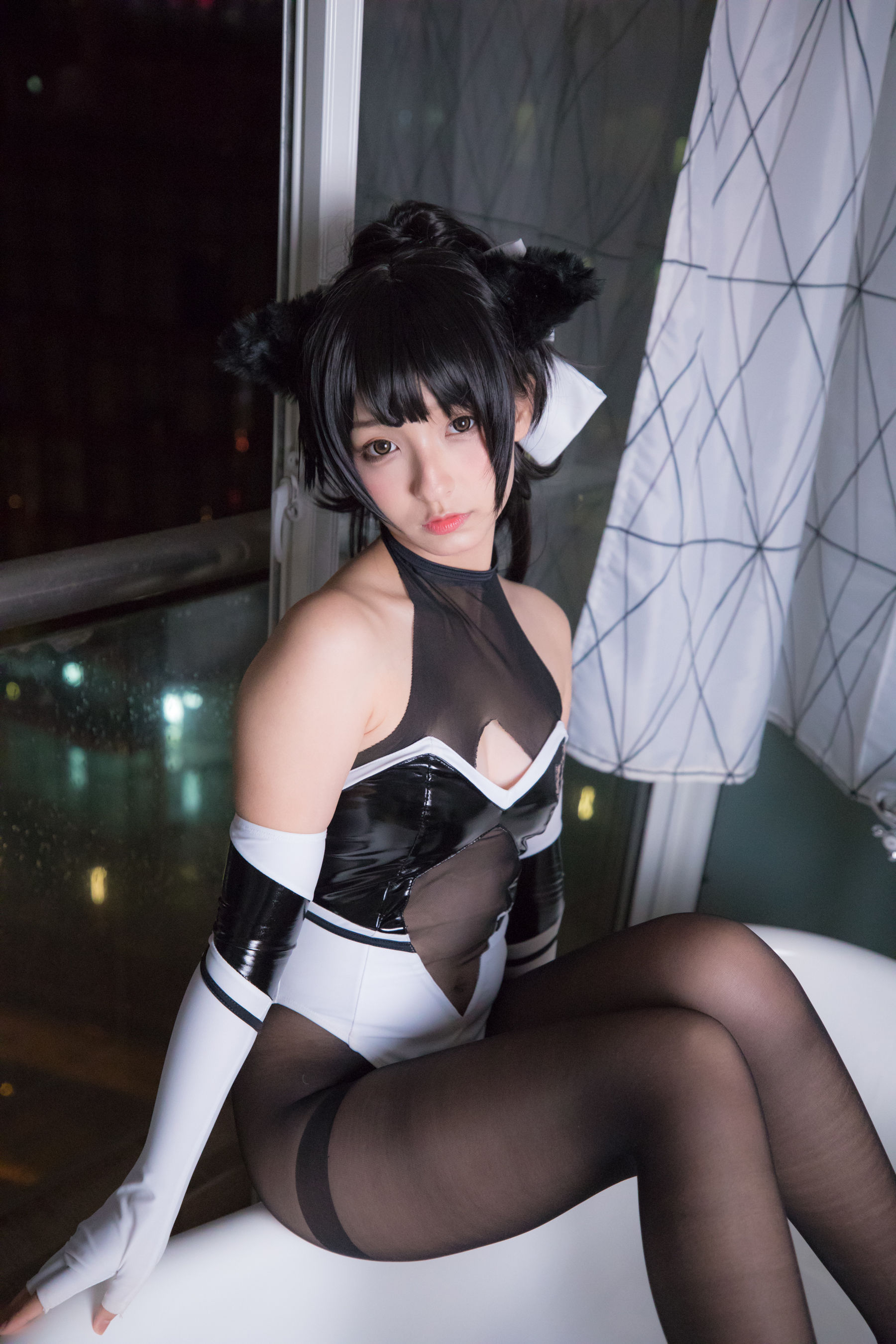 [萝莉COS] 神楽板真冬 TAKAO-TIGHTS VER (黑丝)  第46张