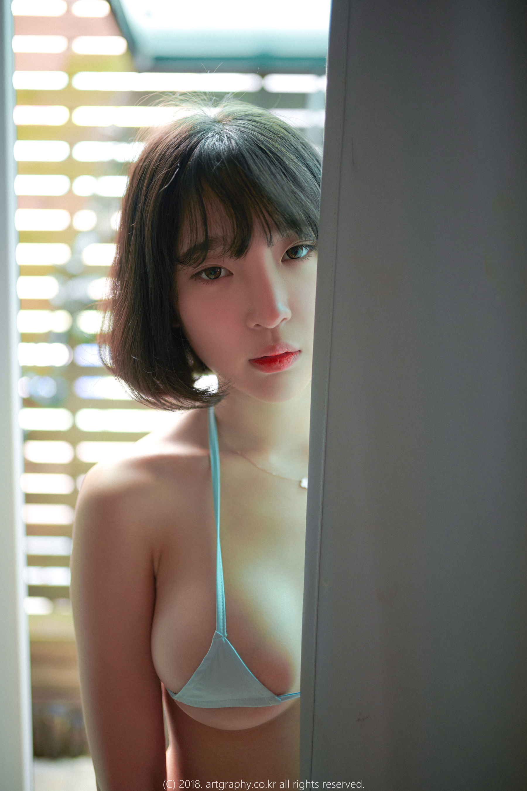 [ARTGRAVIA] VOL.046 巨乳少女姜仁卿 - 居家私拍合集  第12张