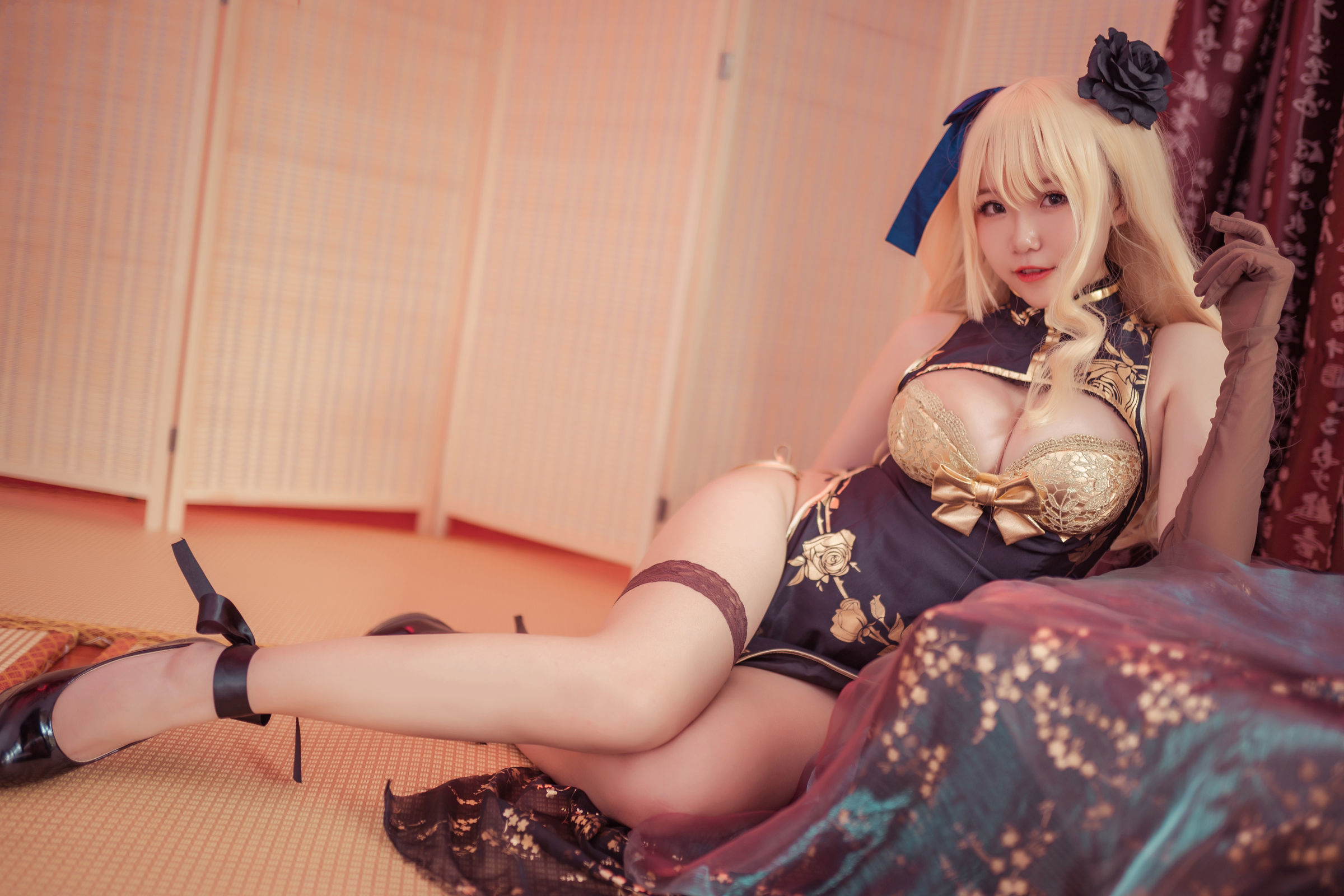 [萝莉COS] Yoko宅夏Cos - 金莲  第10张