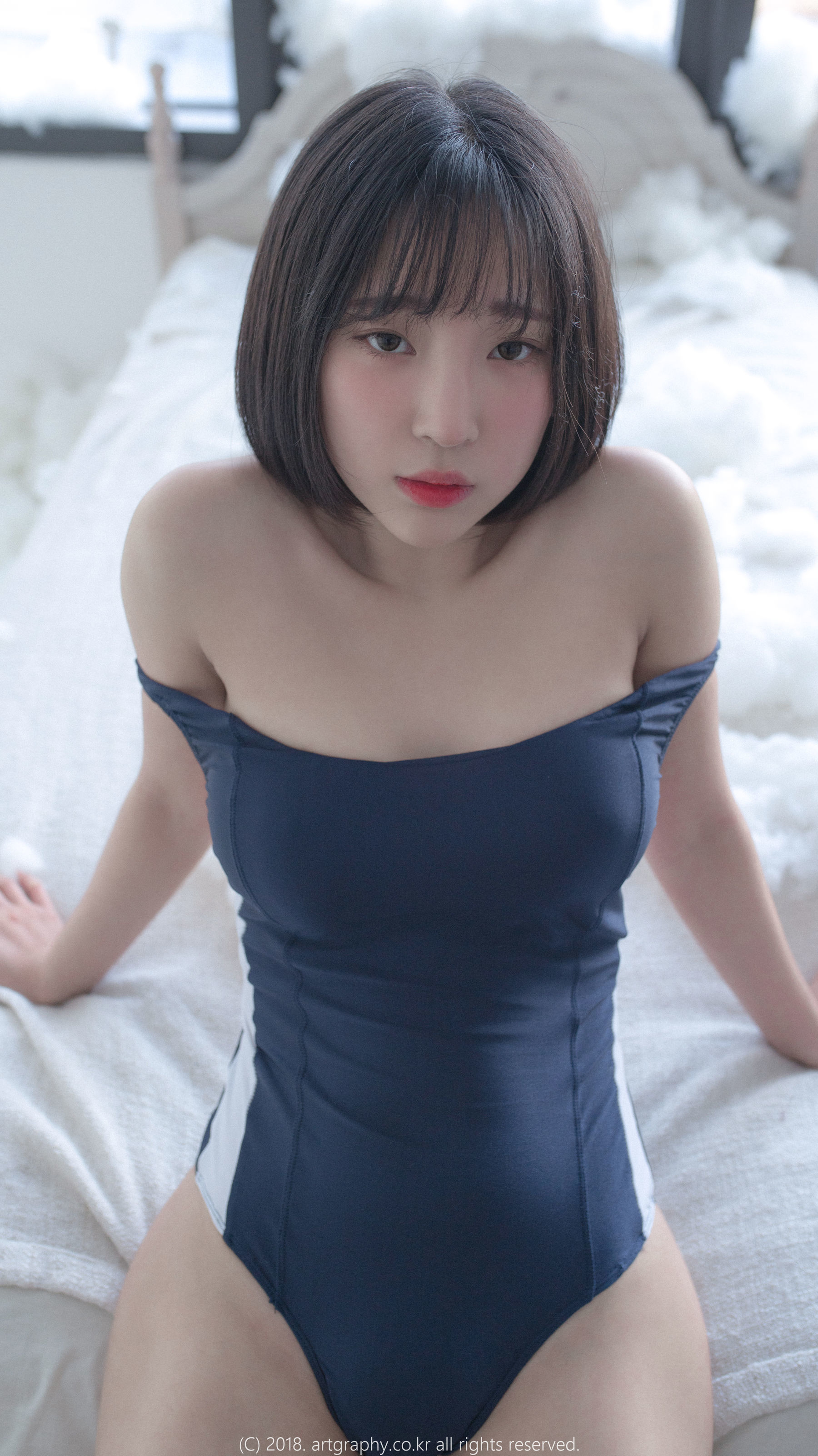 [ARTGRAVIA] VOL.045 巨乳少女姜仁卿 - 死库水 阳台私拍  第4张