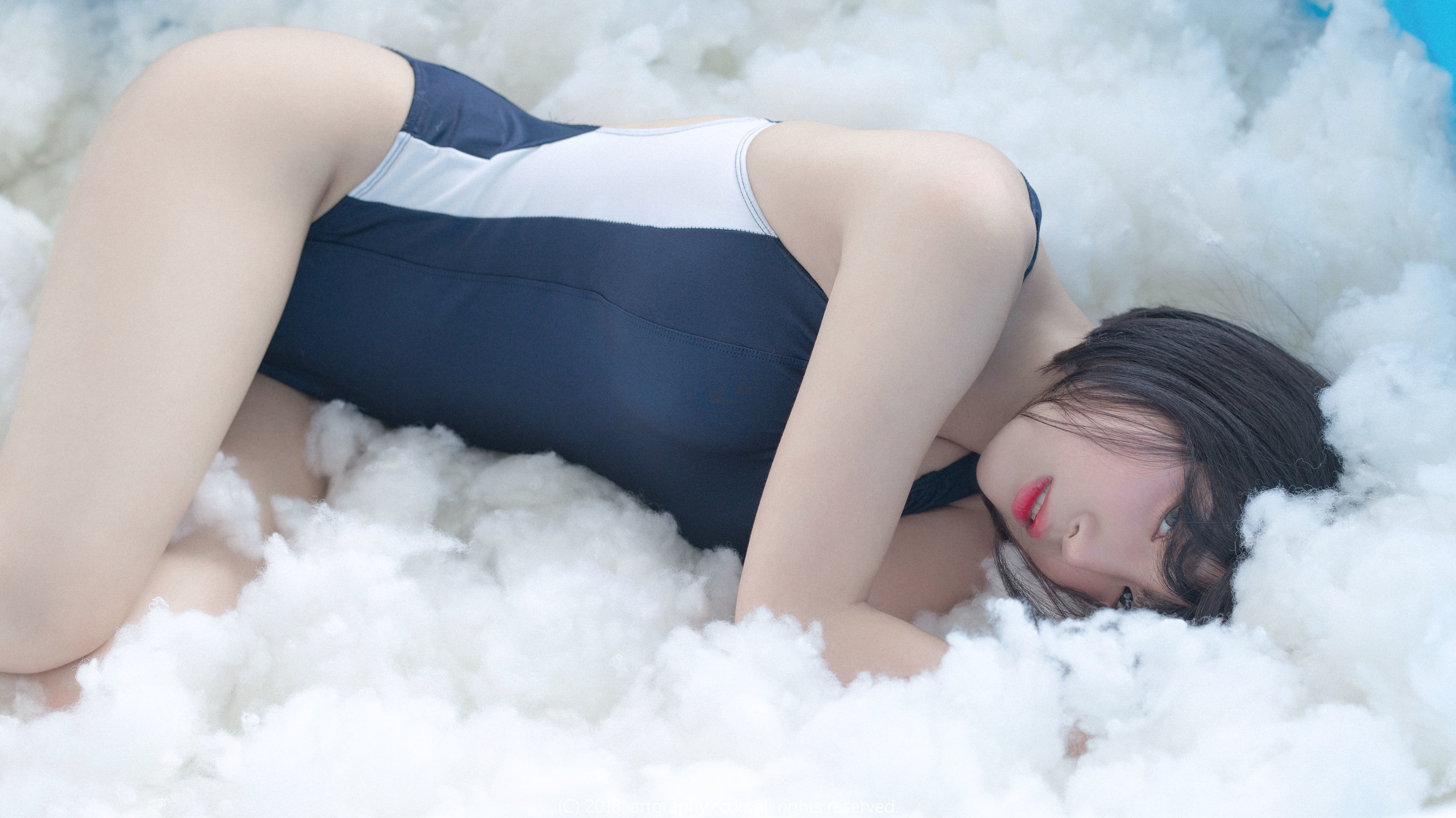 [ARTGRAVIA] VOL.045 巨乳少女姜仁卿 - 死库水 阳台私拍  第3张