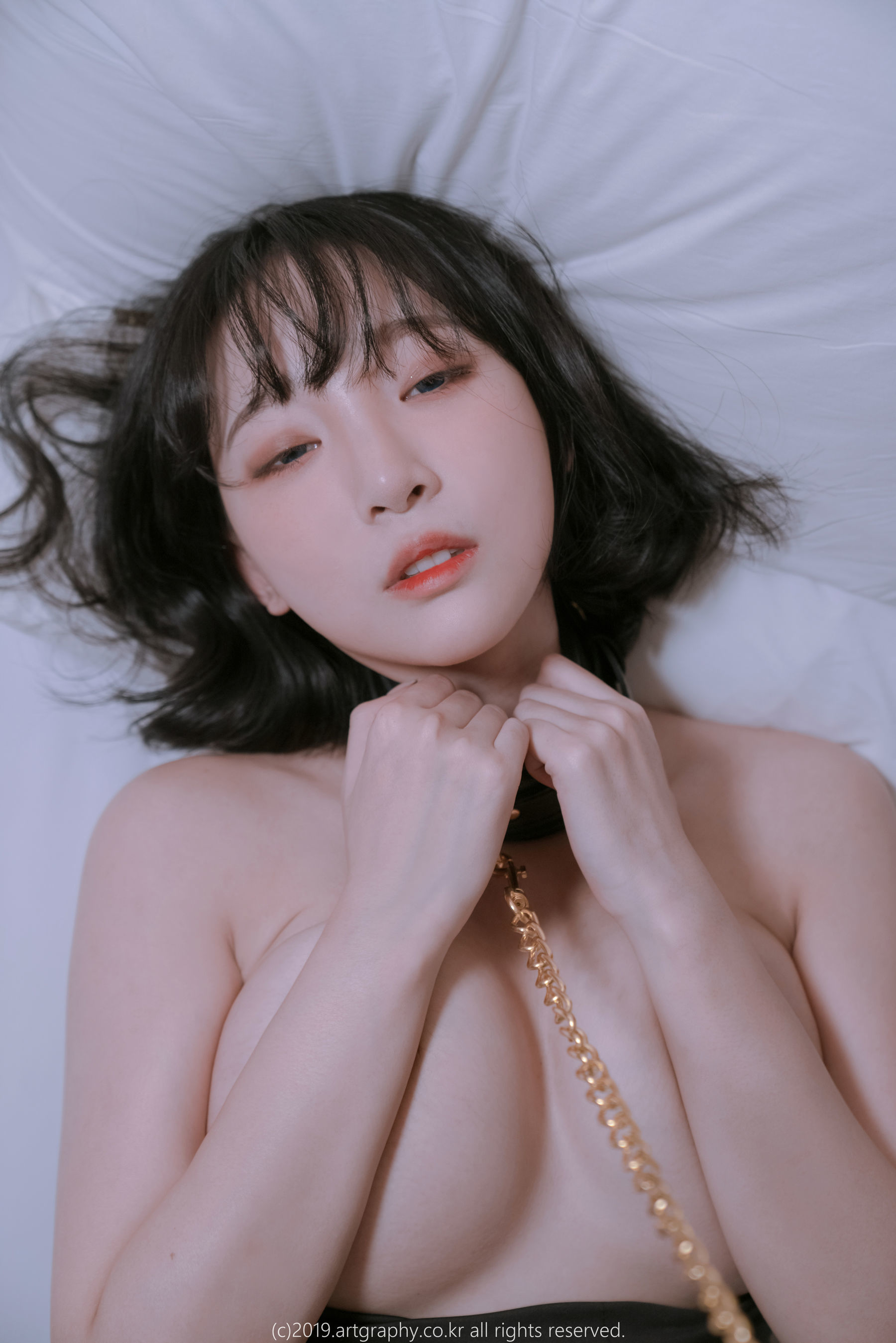 [ARTGRAVIA] VOL.080 巨乳少女姜仁卿 - 性感背心 激情调教  第12张