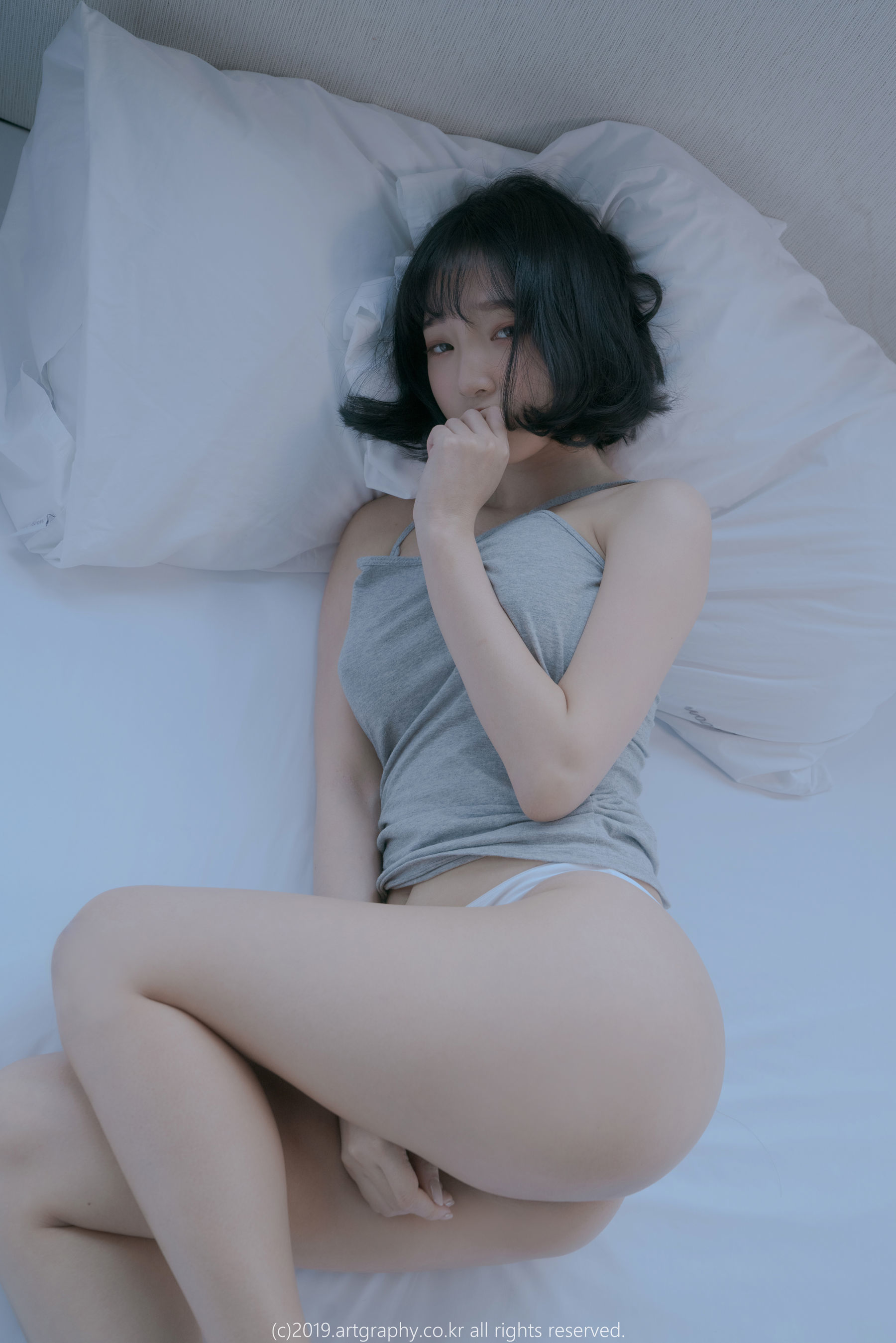 [ARTGRAVIA] VOL.080 巨乳少女姜仁卿 - 性感背心 激情调教  第16张