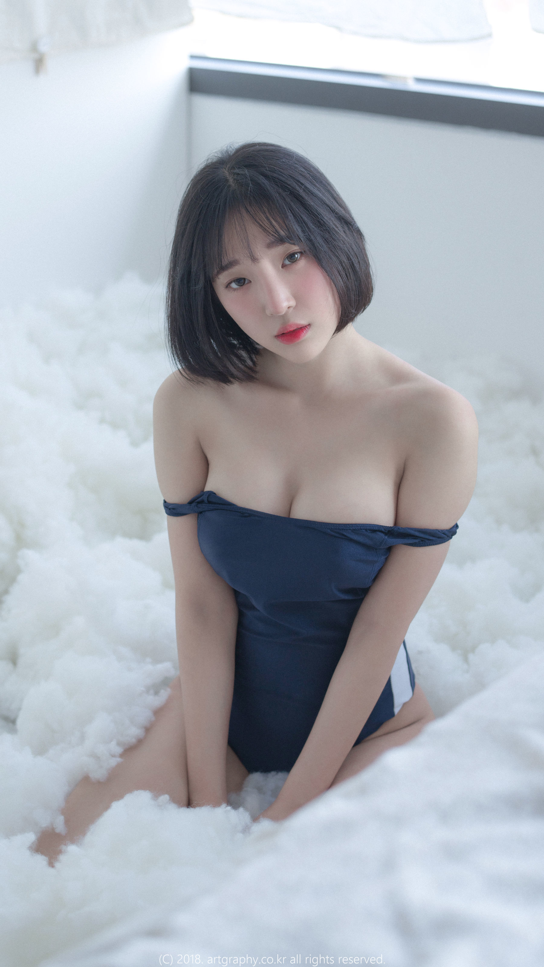 [ARTGRAVIA] VOL.045 巨乳少女姜仁卿 - 死库水 阳台私拍  第4张