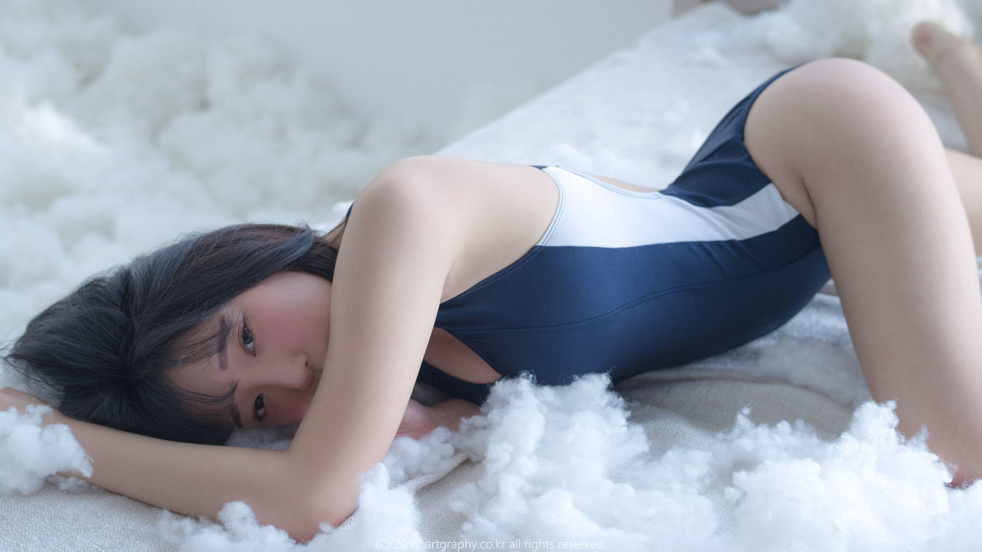 [ARTGRAVIA] VOL.045 巨乳少女姜仁卿 - 死库水 阳台私拍  第4张
