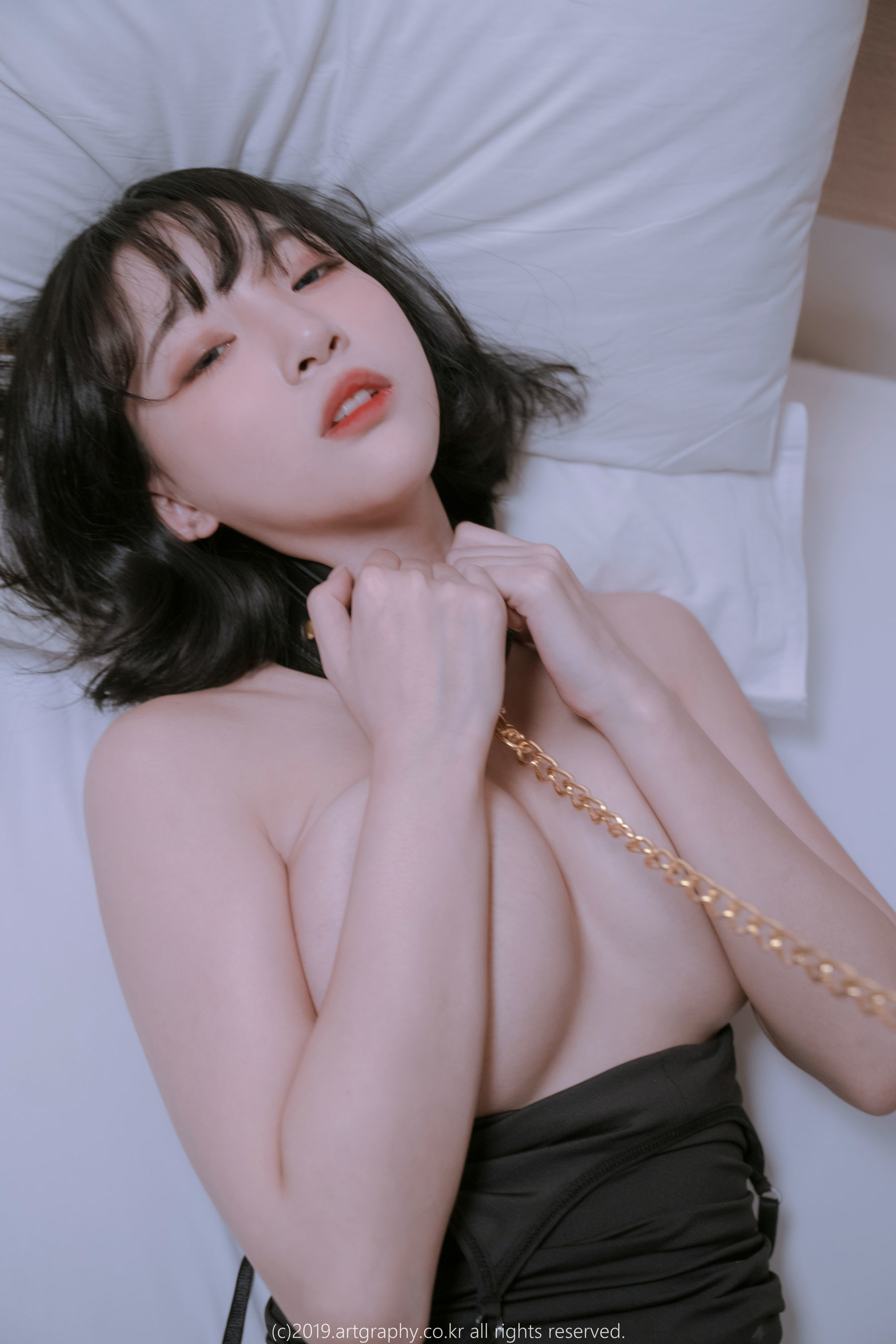 [ARTGRAVIA] VOL.080 巨乳少女姜仁卿 - 性感背心 激情调教  第11张