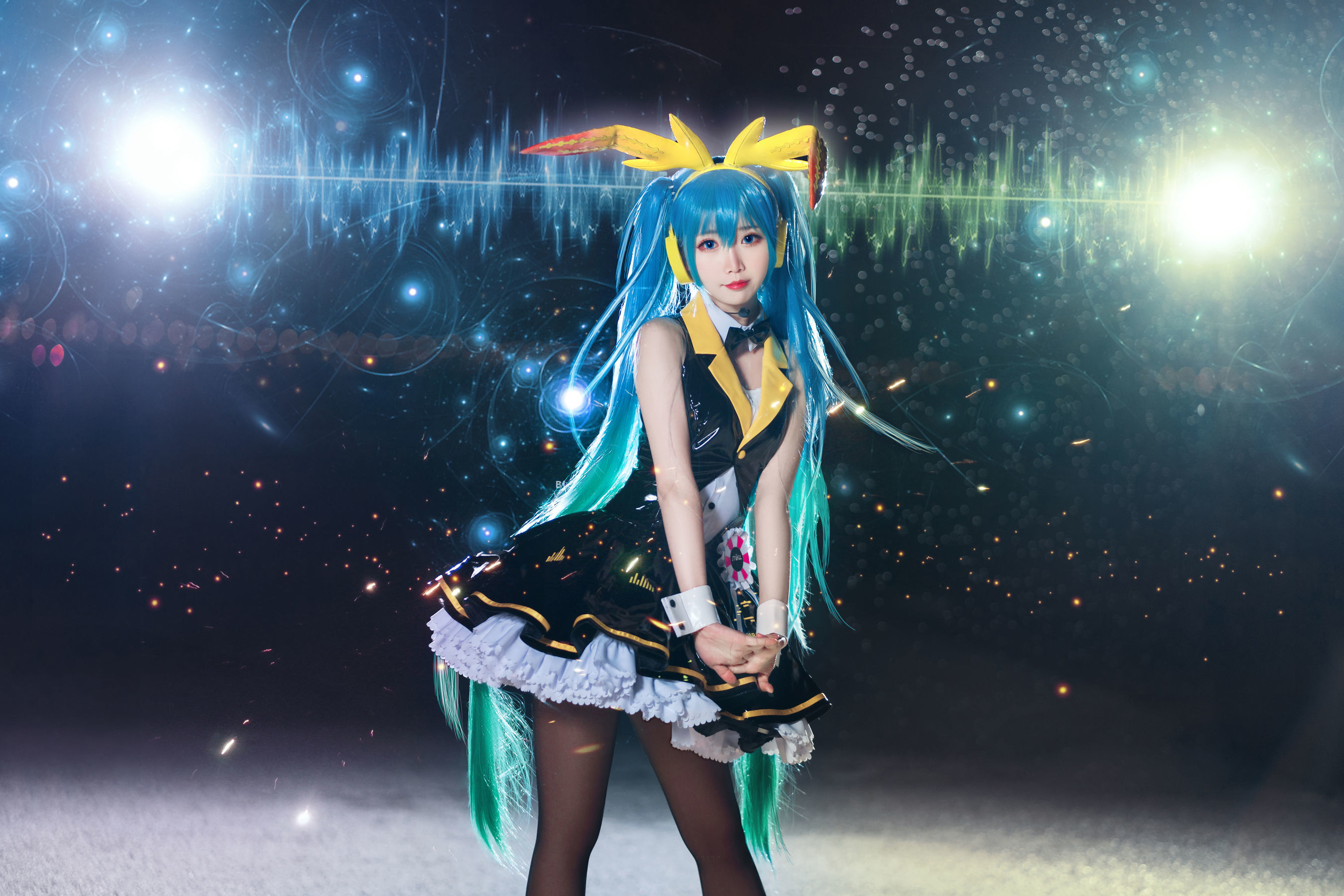 [萝莉COS] 面饼仙儿 - 初音Miku  第4张