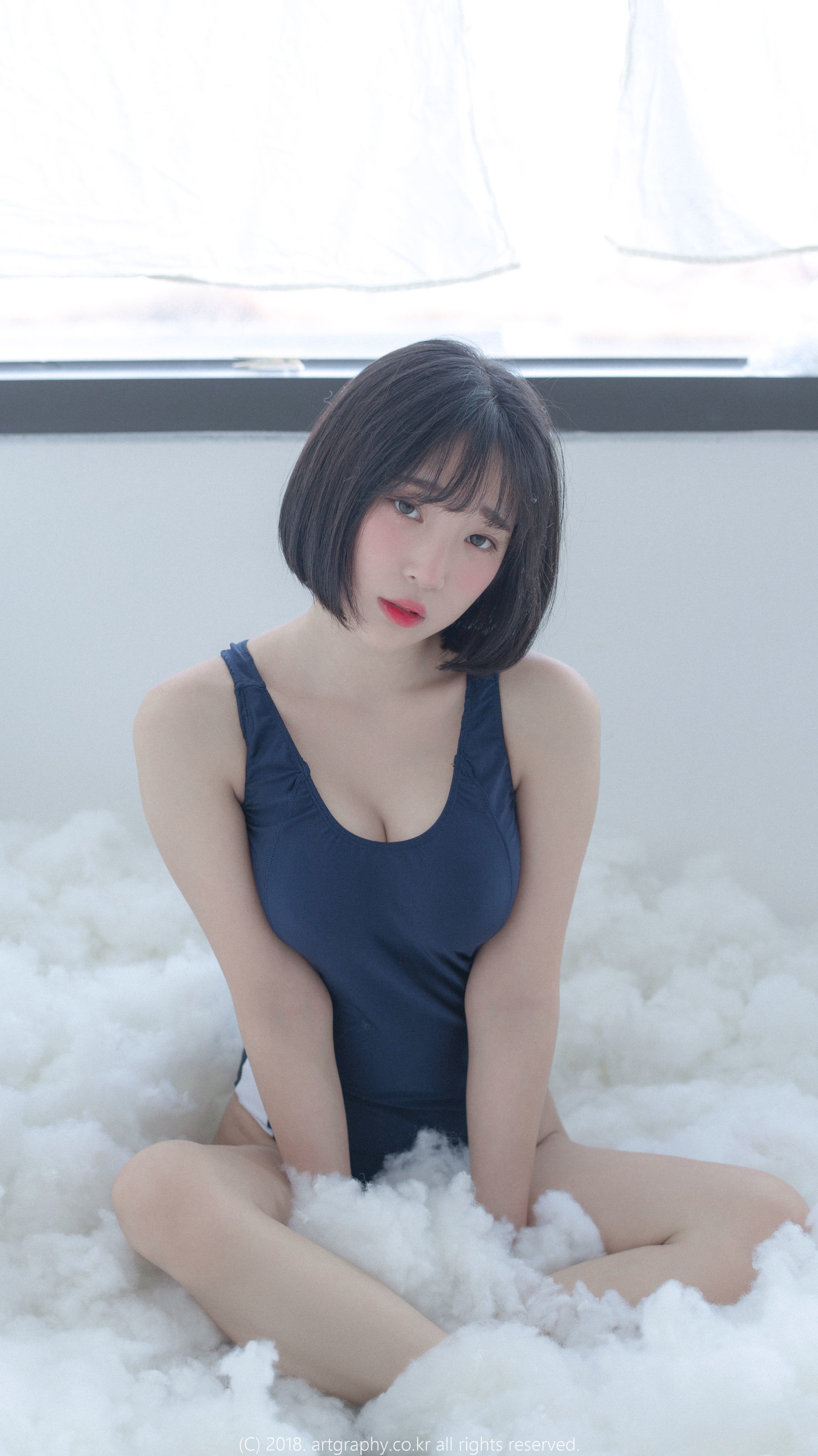 [ARTGRAVIA] VOL.045 巨乳少女姜仁卿 - 死库水 阳台私拍  第4张