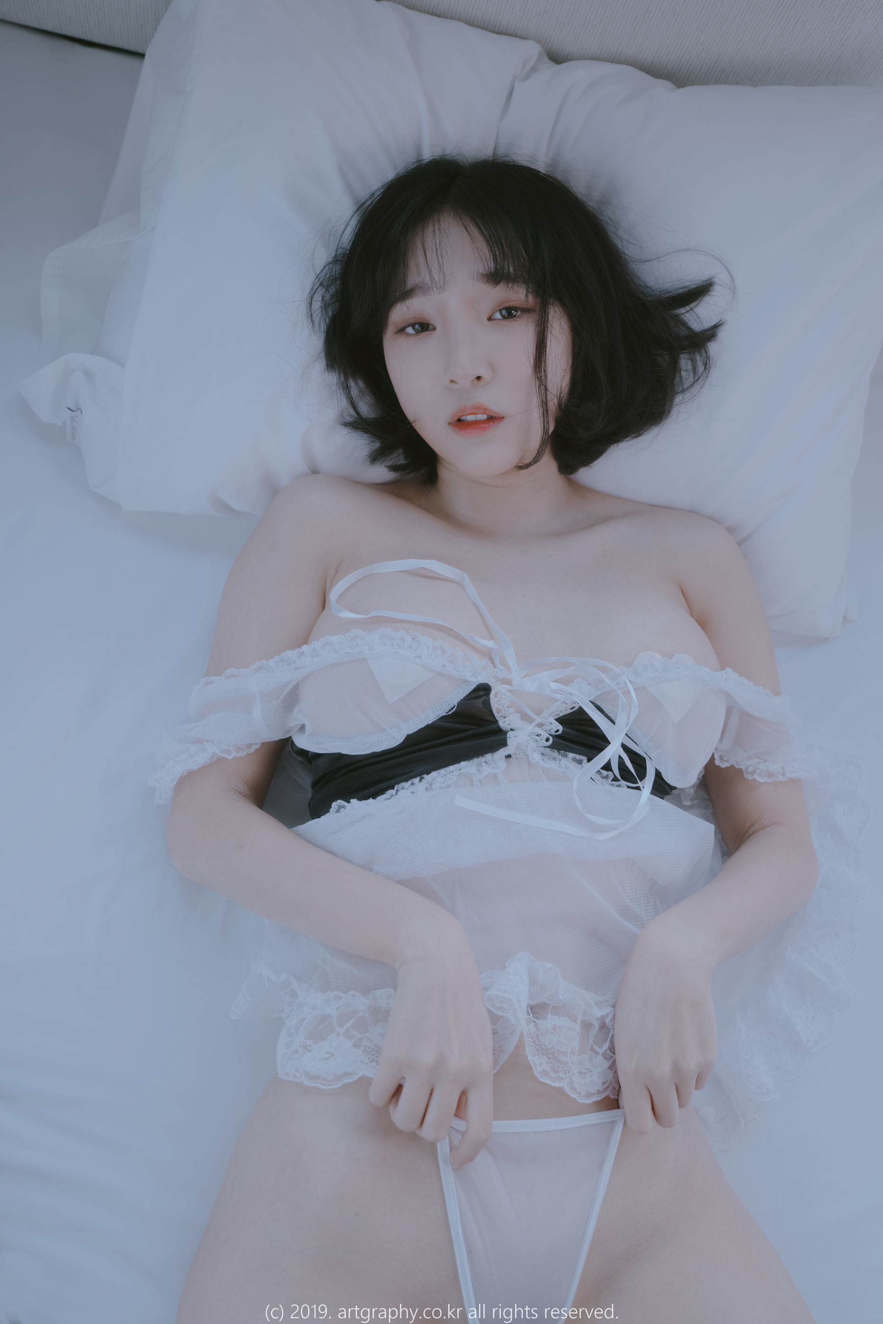 [ARTGRAVIA] VOL.069 巨乳少女姜仁卿 - 透视睡衣 古典红色睡袍  第22张