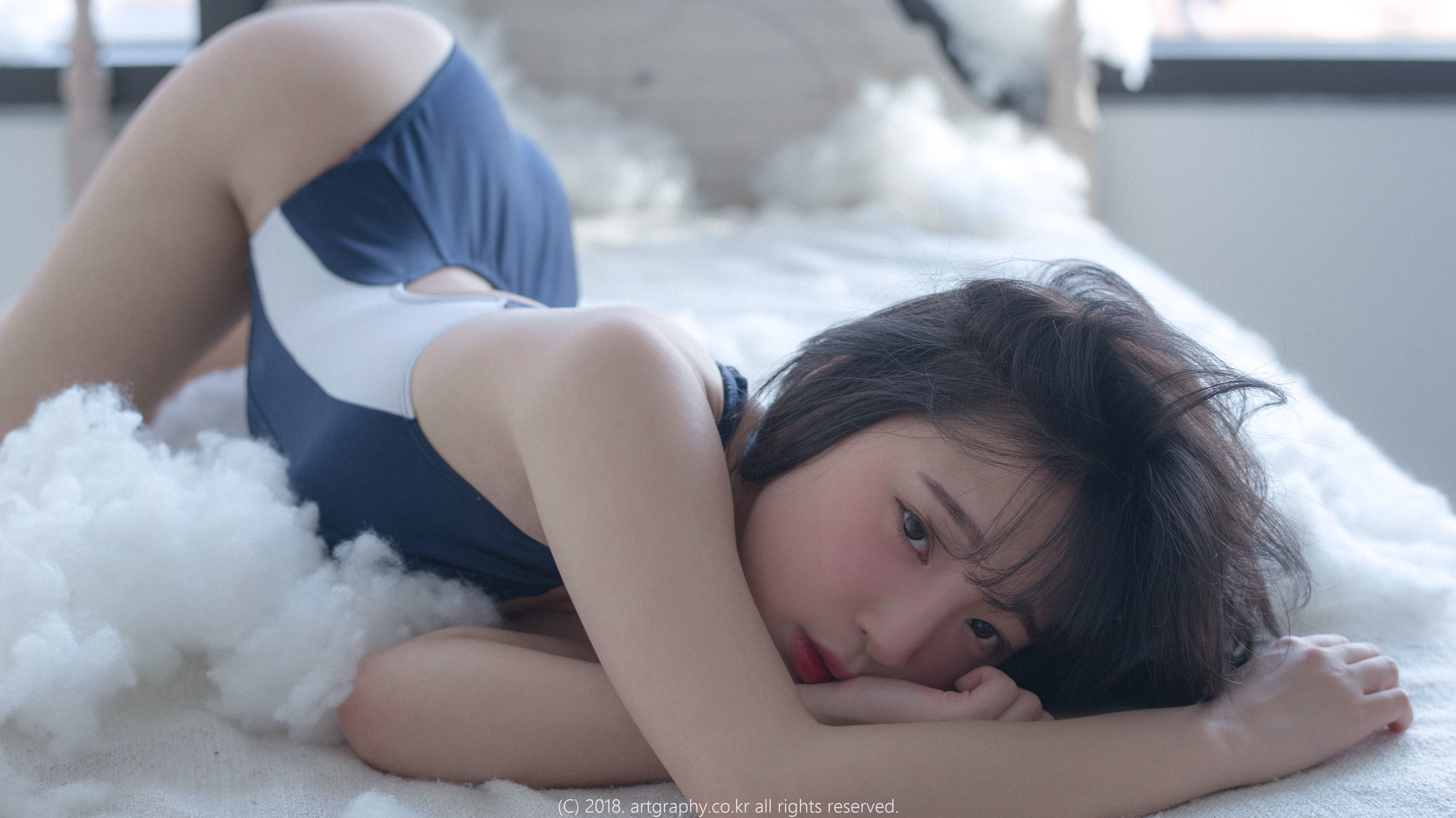[ARTGRAVIA] VOL.045 巨乳少女姜仁卿 - 死库水 阳台私拍  第3张