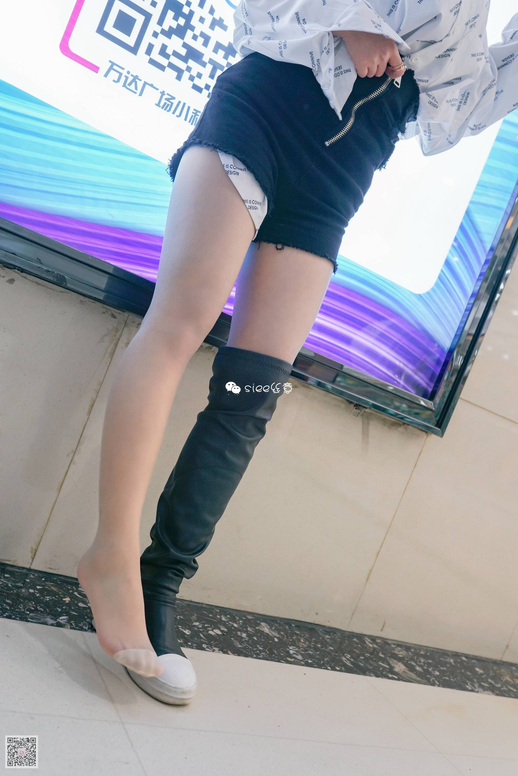 [丝意SIEE] 婷婷 长筒靴配肤色絲，小性感  第17张