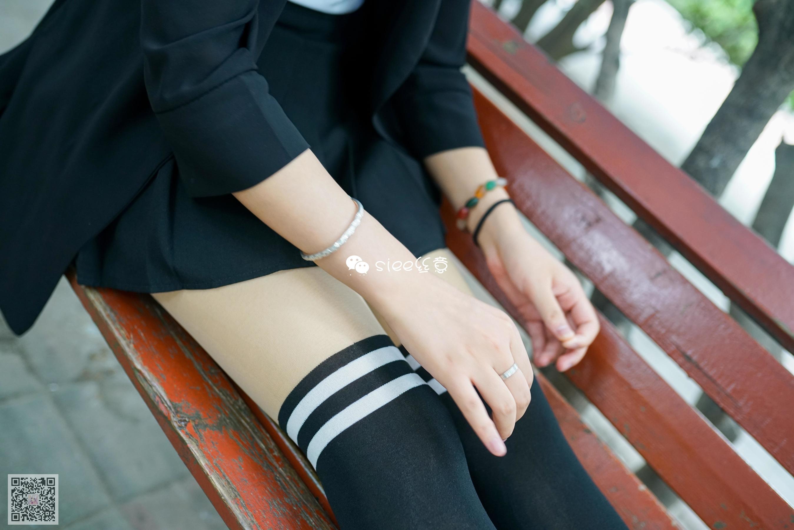 [丝意SIEE] 嫣然 走在晨光里的学妹  第10张