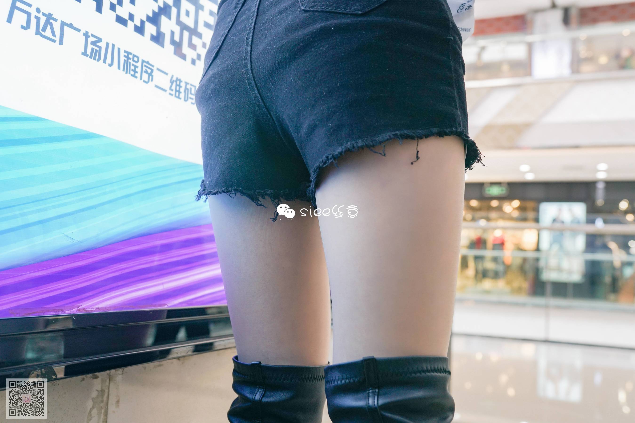 [丝意SIEE] 婷婷 长筒靴配肤色絲，小性感  第10张