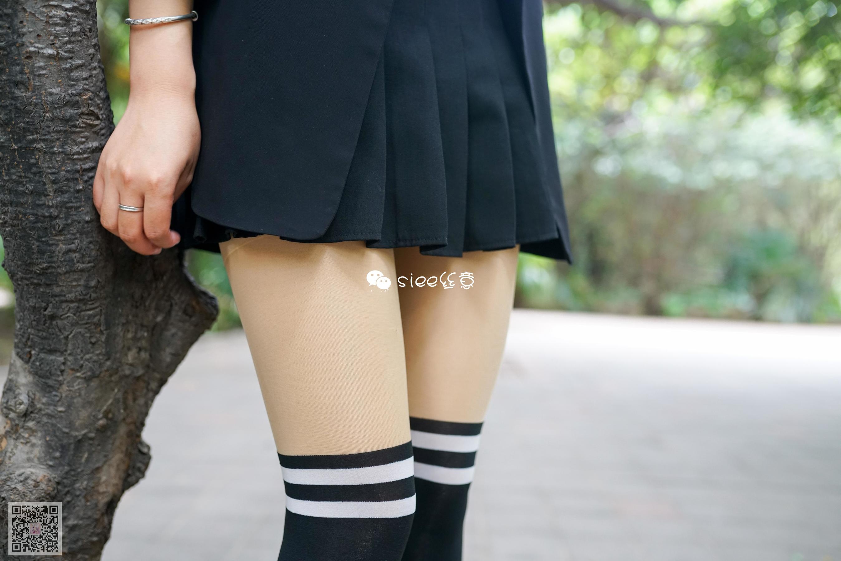 [丝意SIEE] 嫣然 走在晨光里的学妹  第16张