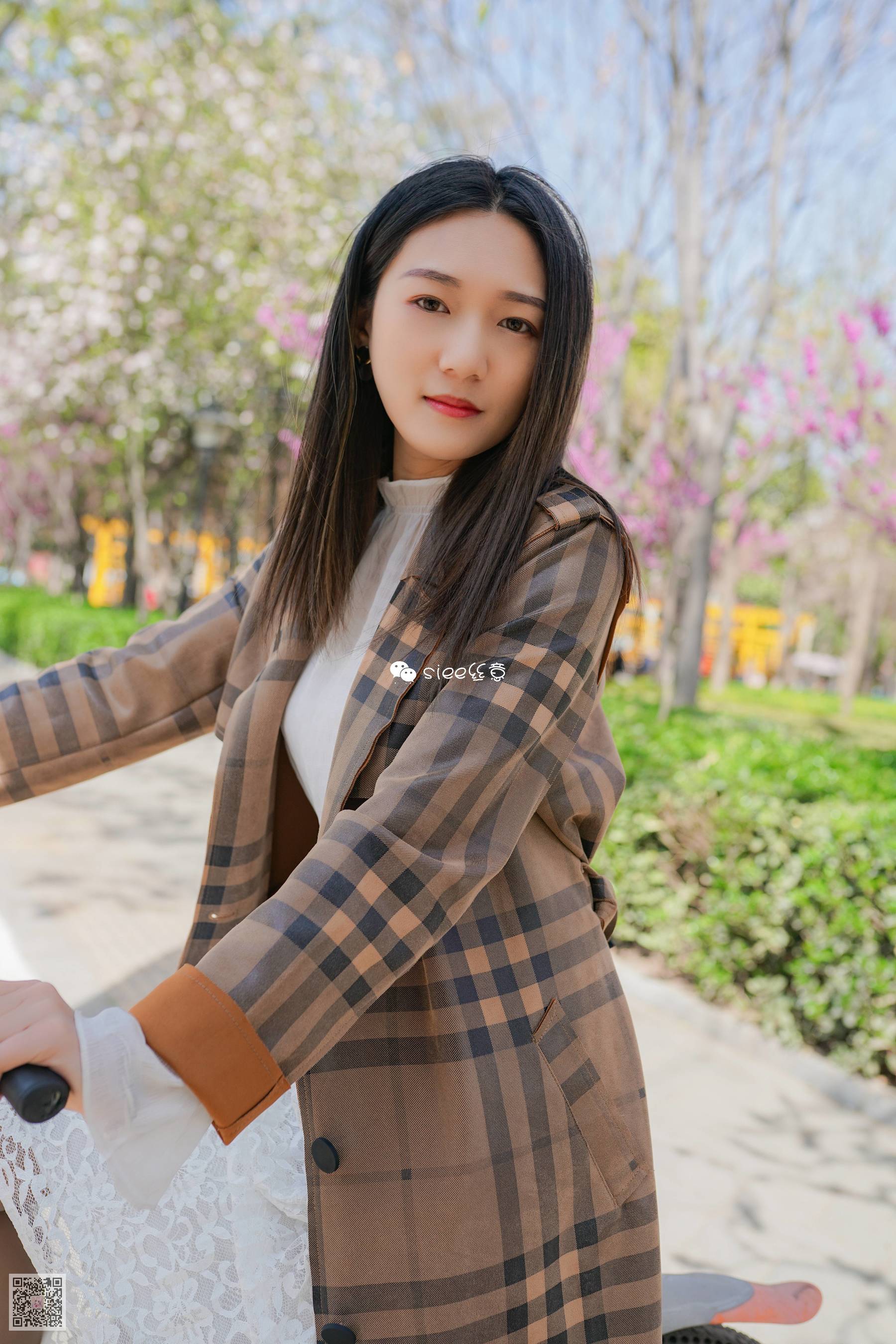 [丝意SIEE] 薇薇学姐 单车上的丝袜  第45张