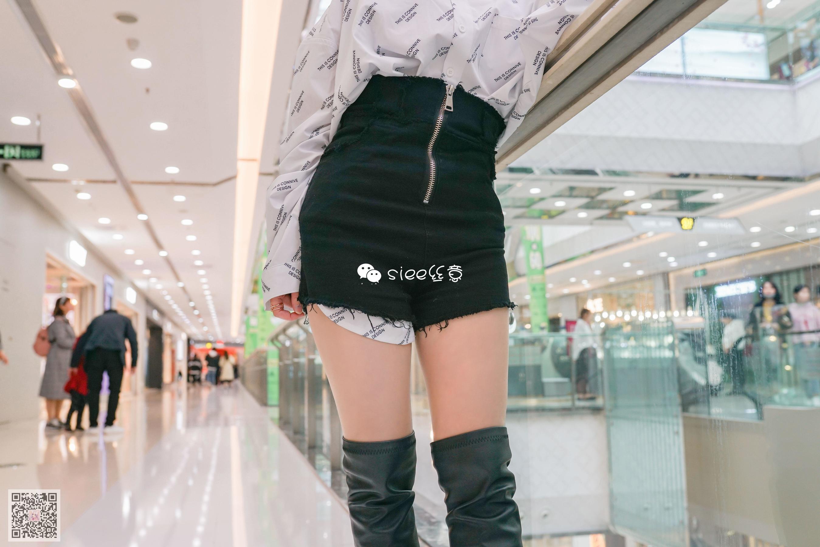 [丝意SIEE] 婷婷 长筒靴配肤色絲，小性感  第27张