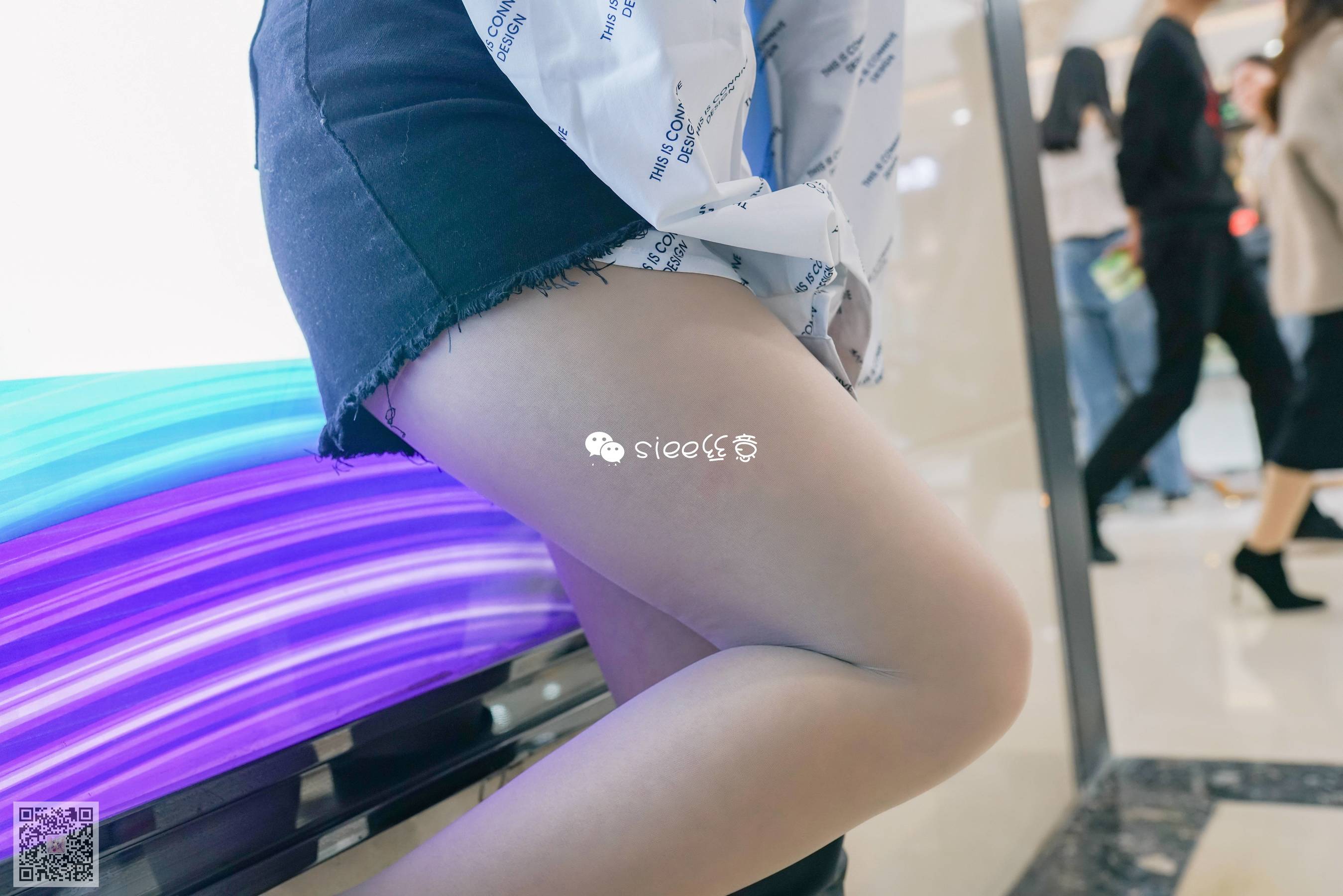 [丝意SIEE] 婷婷 长筒靴配肤色絲，小性感  第6张