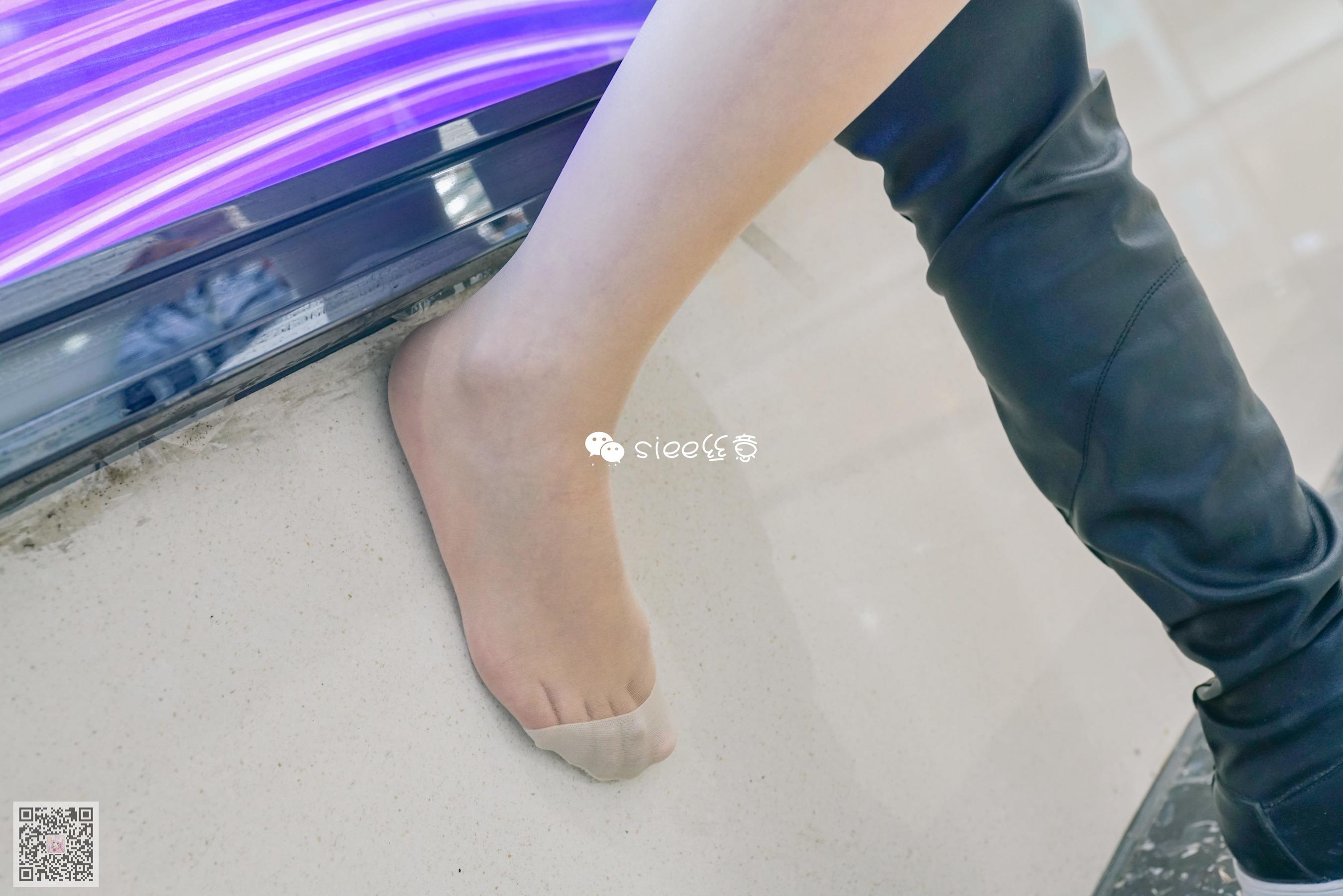 [丝意SIEE] 婷婷 长筒靴配肤色絲，小性感  第6张