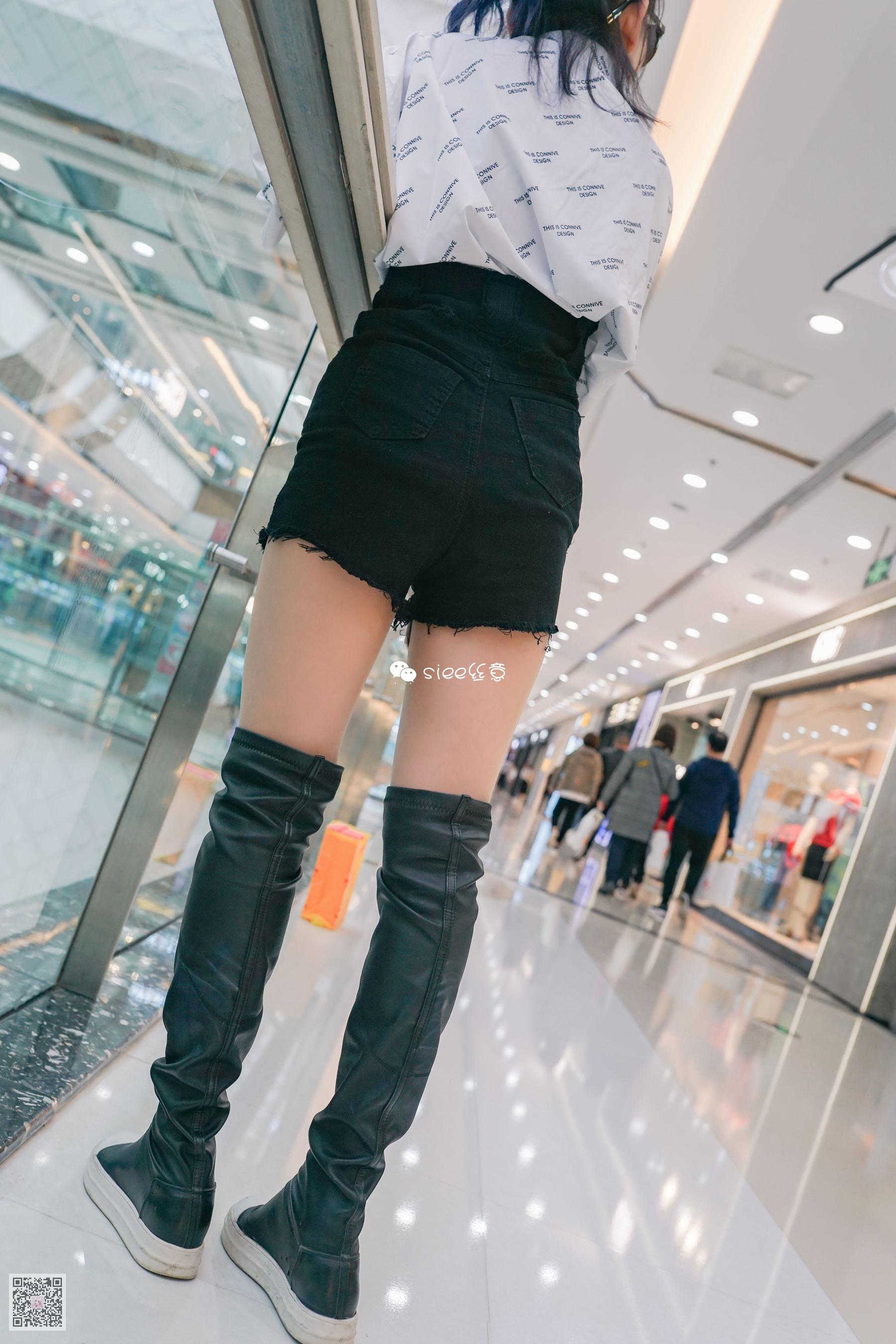 [丝意SIEE] 婷婷 长筒靴配肤色絲，小性感  第13张